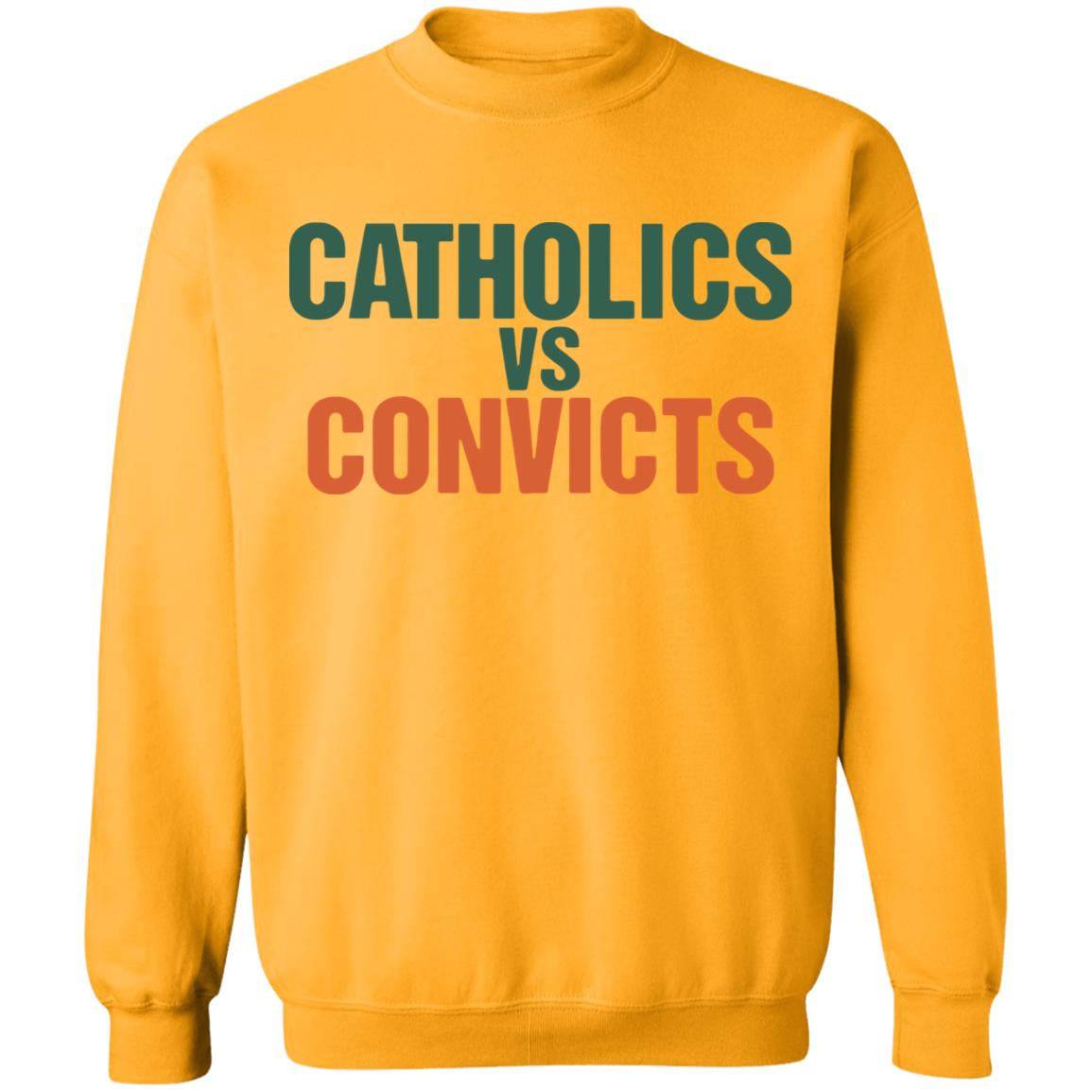 catholics vs convicts shirt The