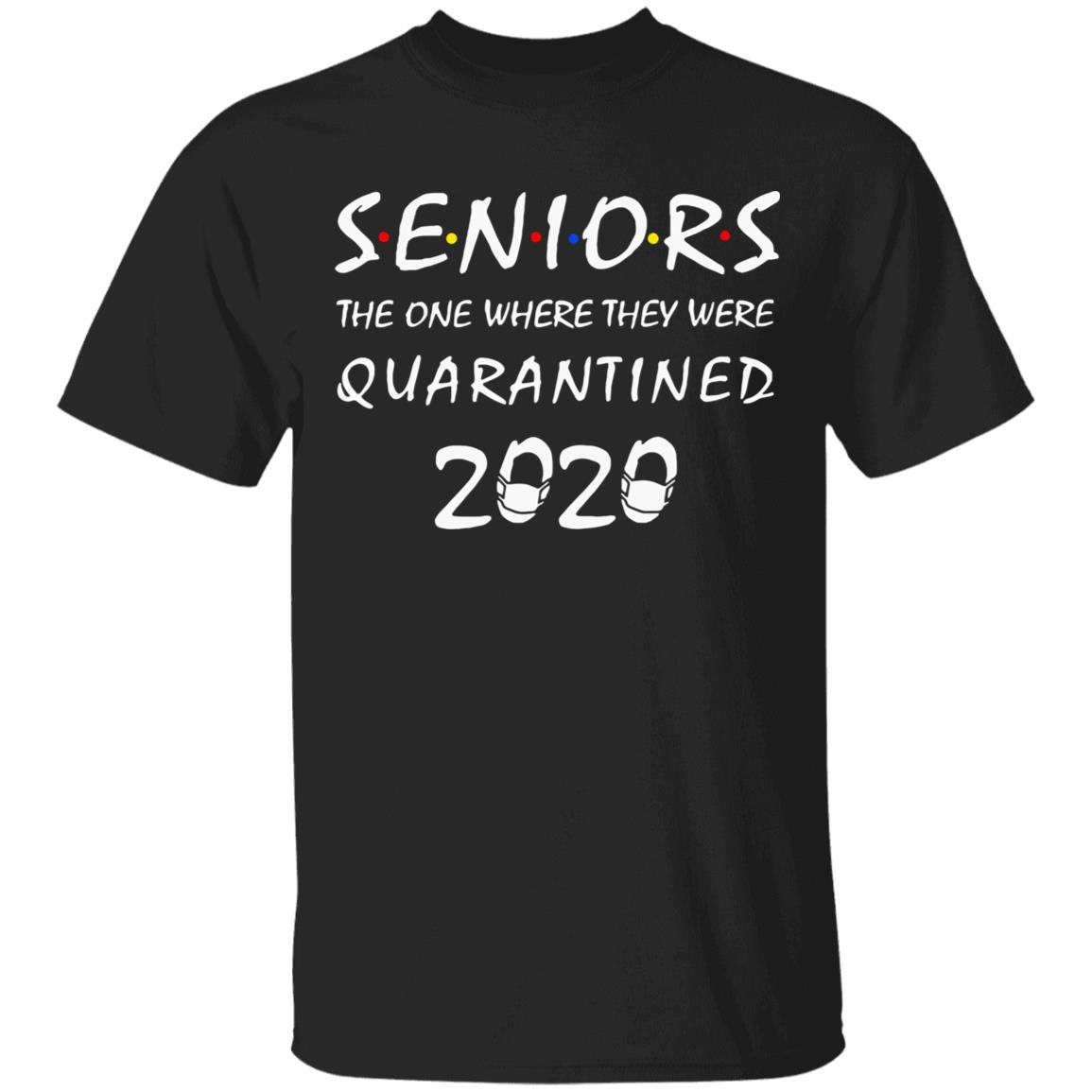 Class Of 2020 Graduation Senior Quarantine Social Distancing Shirt - Teechipus