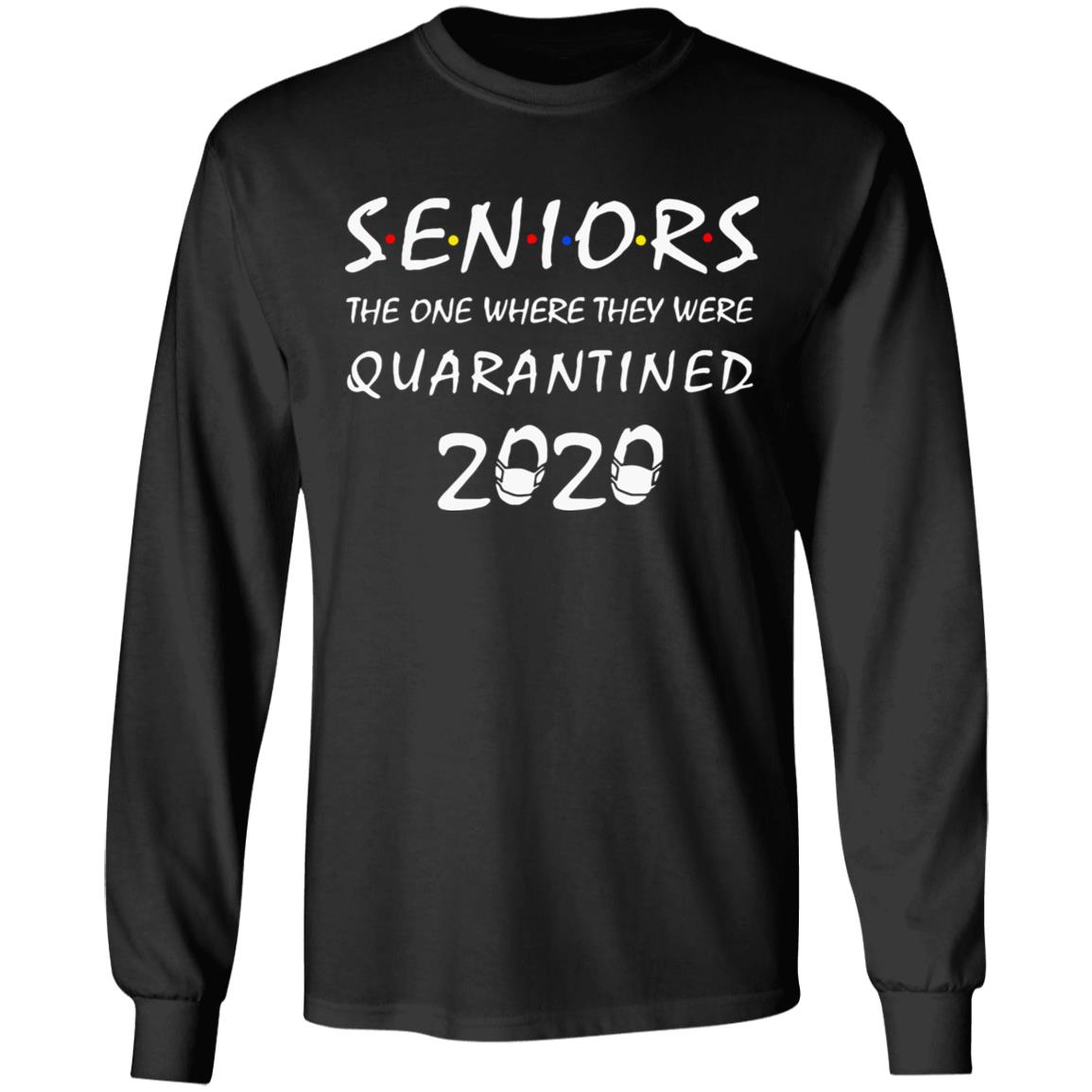 Class Of 2020 Graduation Senior Quarantine Social Distancing Shirt - Teechipus