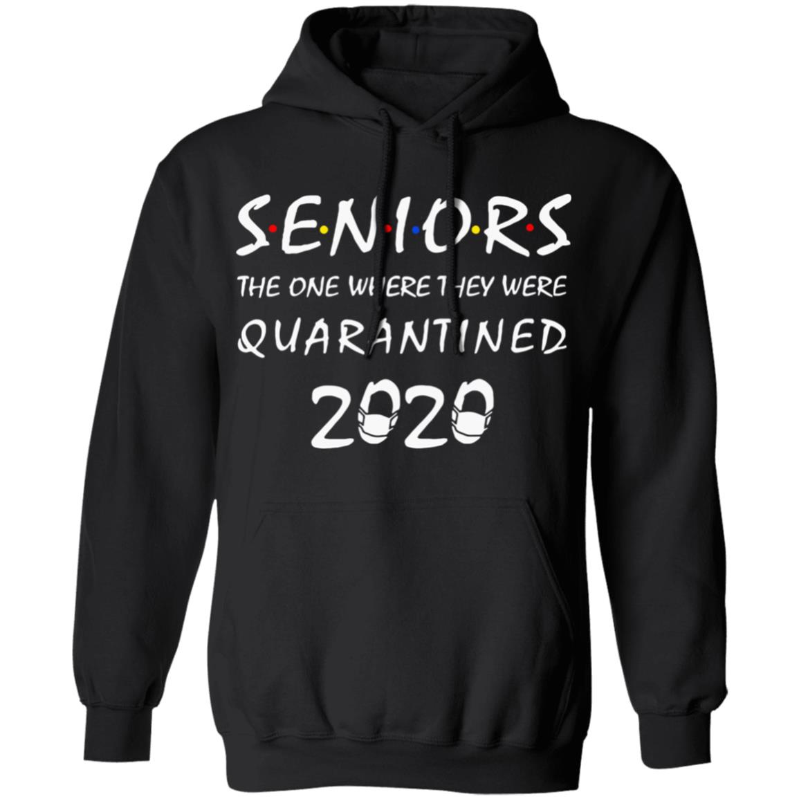 Class Of 2020 Graduation Senior Quarantine Social Distancing Shirt - Teechipus