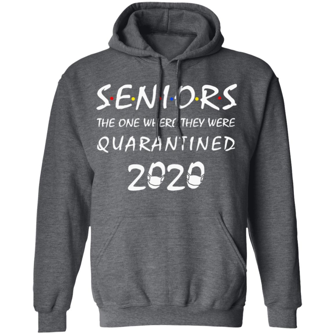 Class Of 2020 Graduation Senior Quarantine Social Distancing Shirt - Teechipus