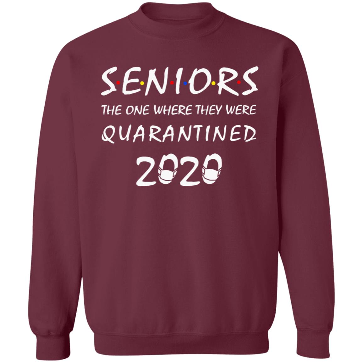Class Of 2020 Graduation Senior Quarantine Social Distancing Shirt - Teechipus