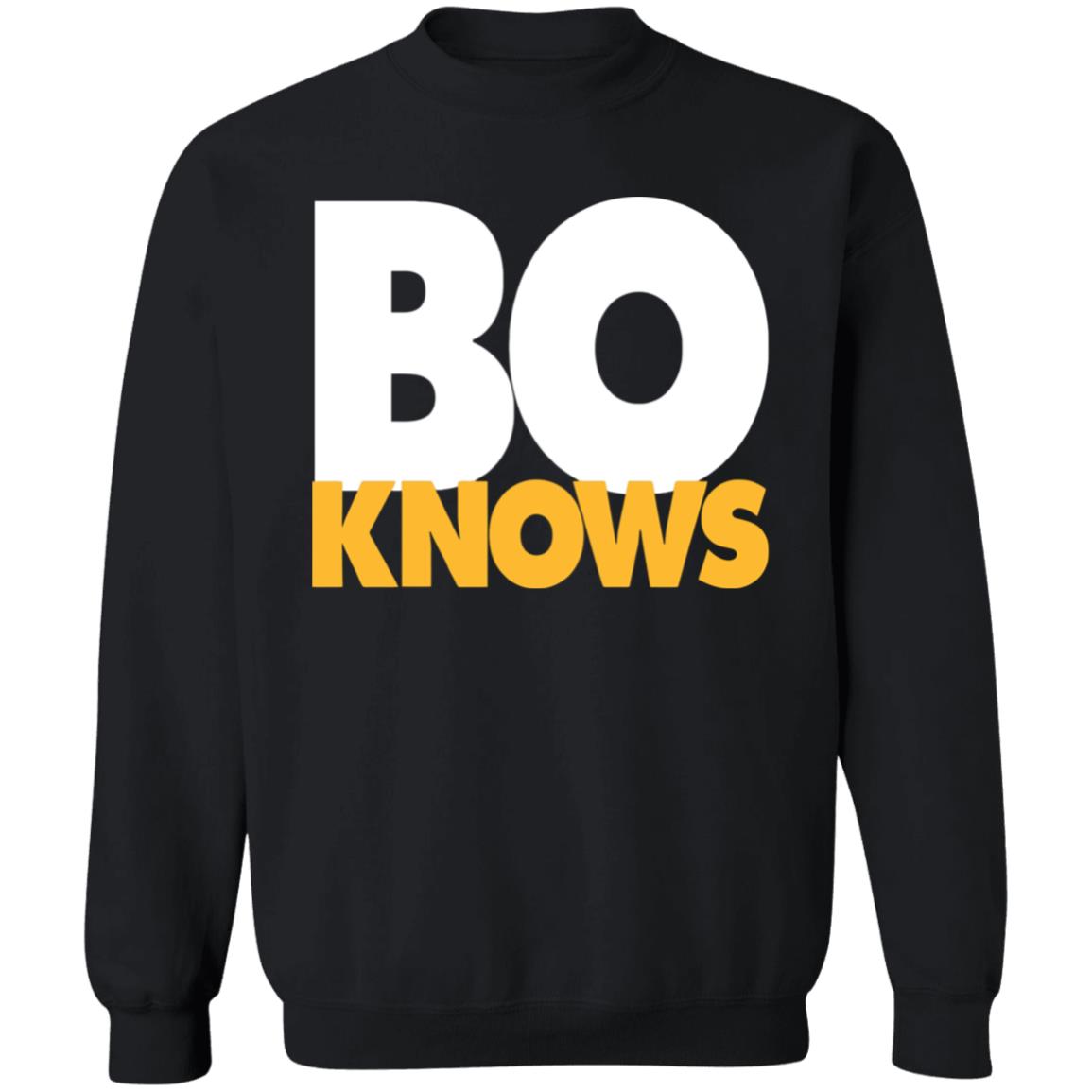 Bo Knows Bold Block T Shirt - Teechipus