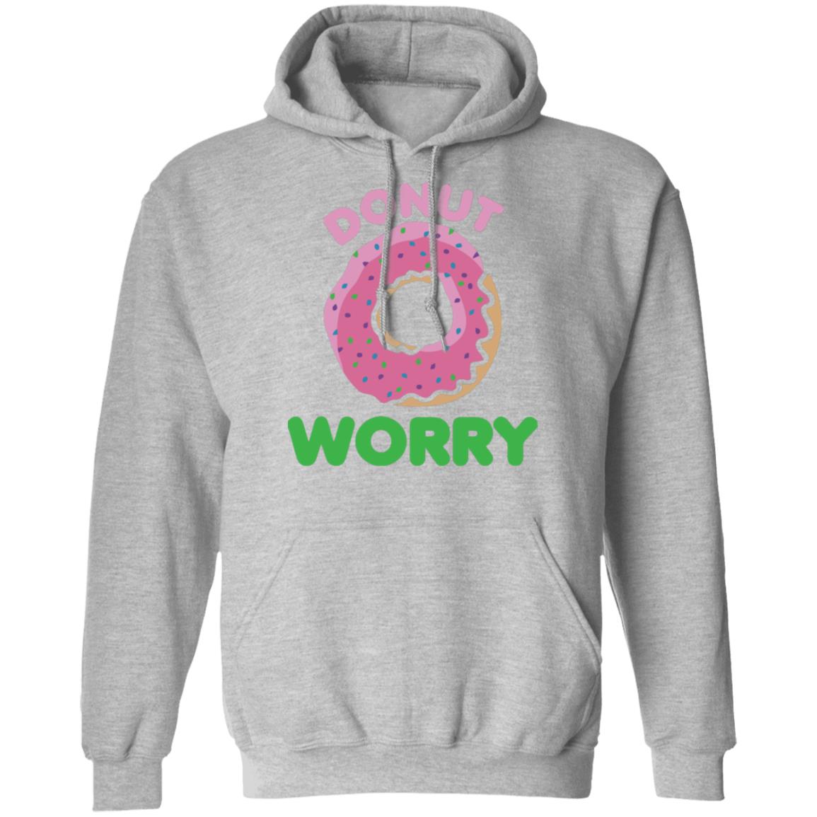 Donut Worry T Shirt White - Teechipus