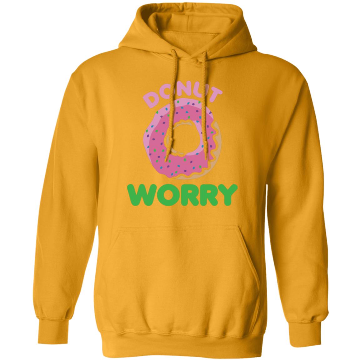 Donut Worry T Shirt White - Teechipus