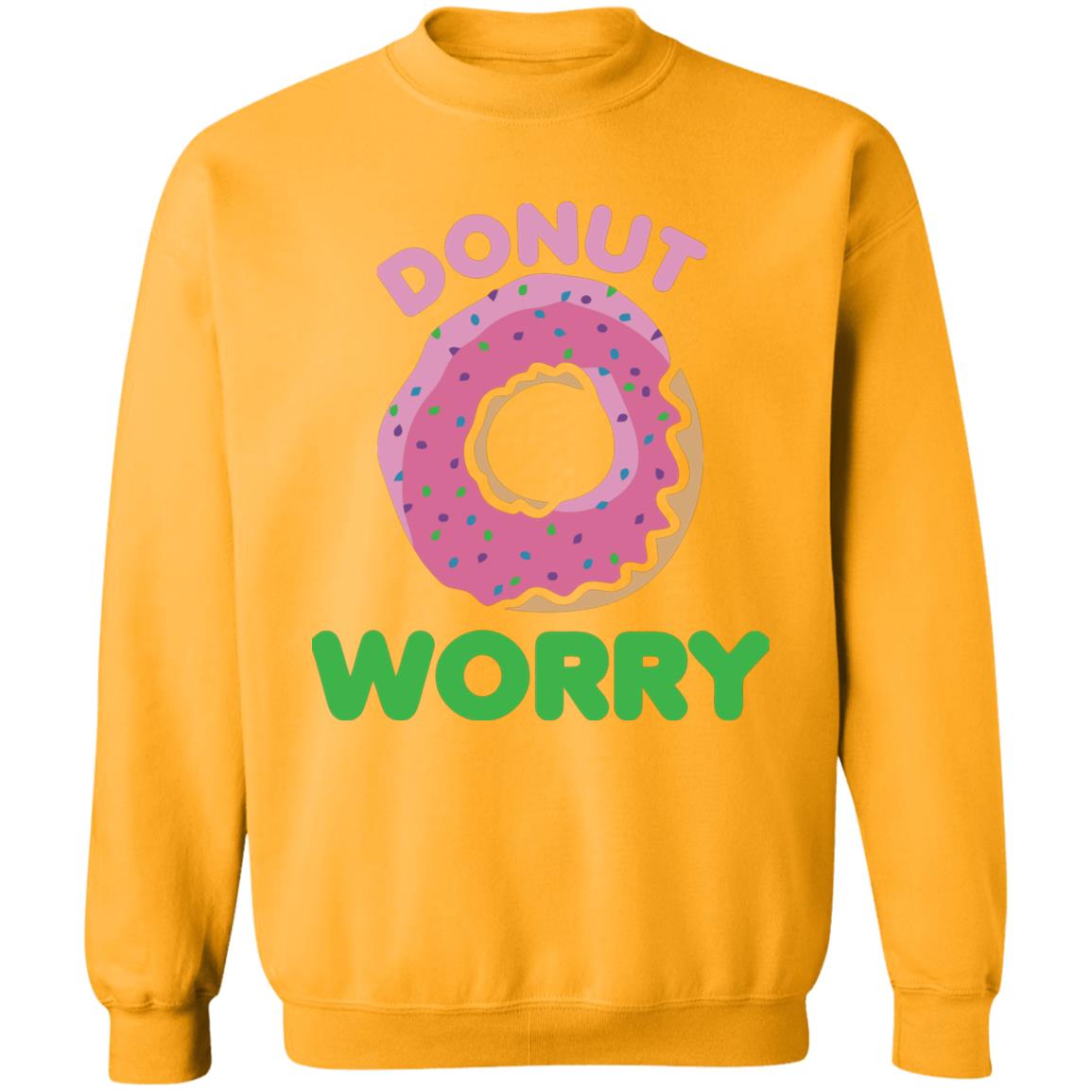 Donut Worry T Shirt White - Teechipus