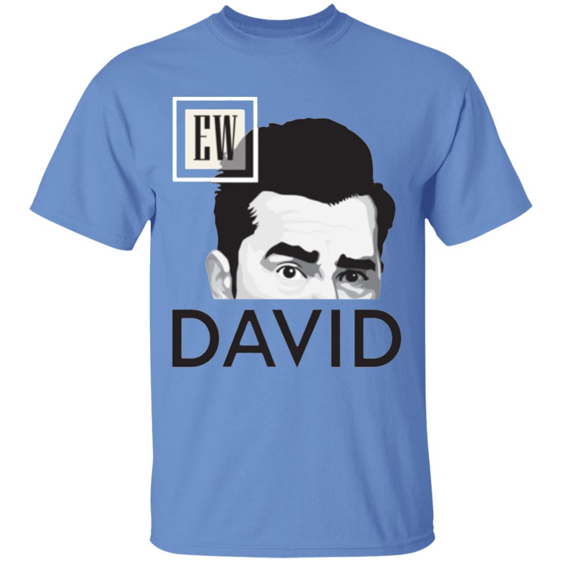 Ew David T Shirt White Cothing Plus Size - Teechipus