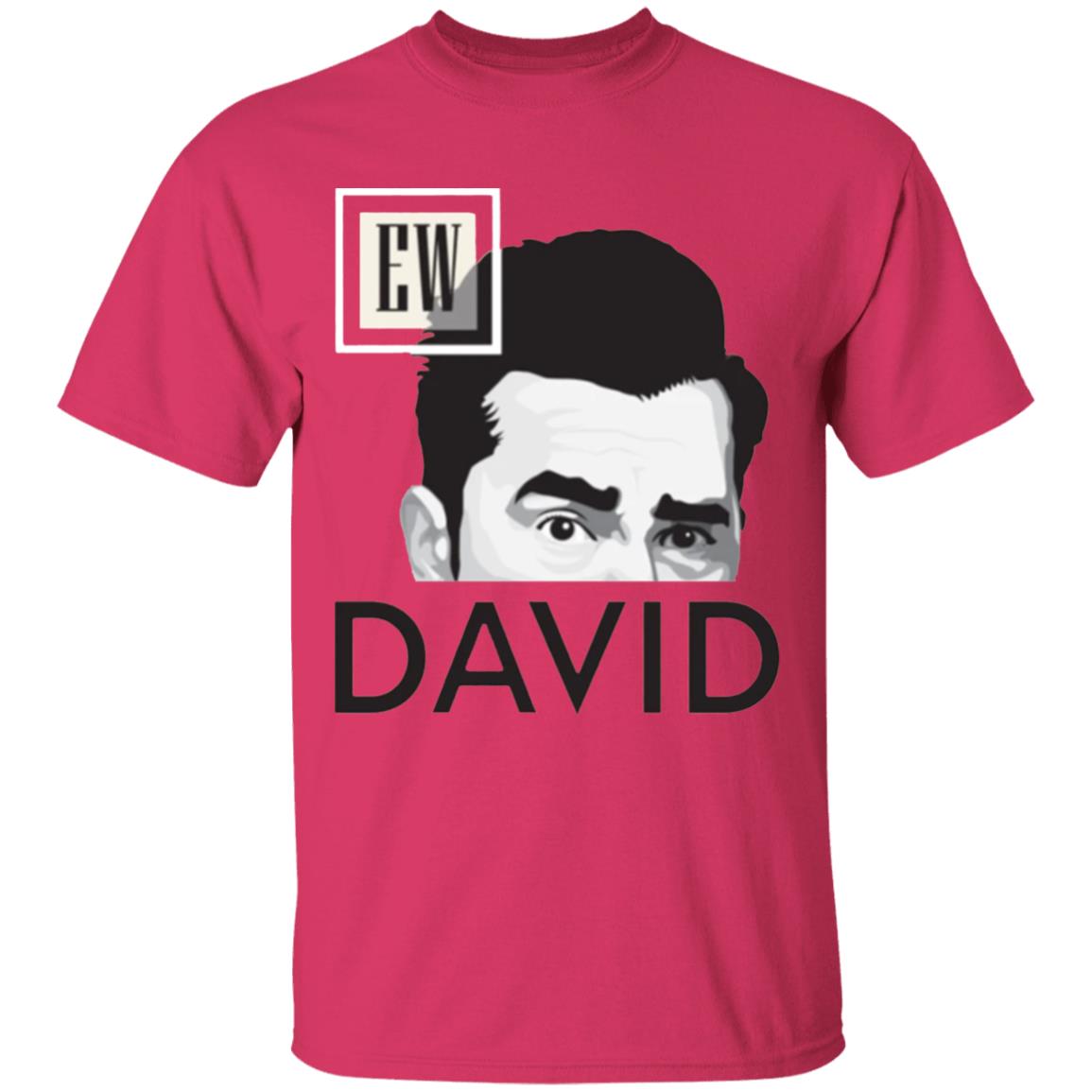 Ew David T Shirt White Cothing Plus Size - Teechipus