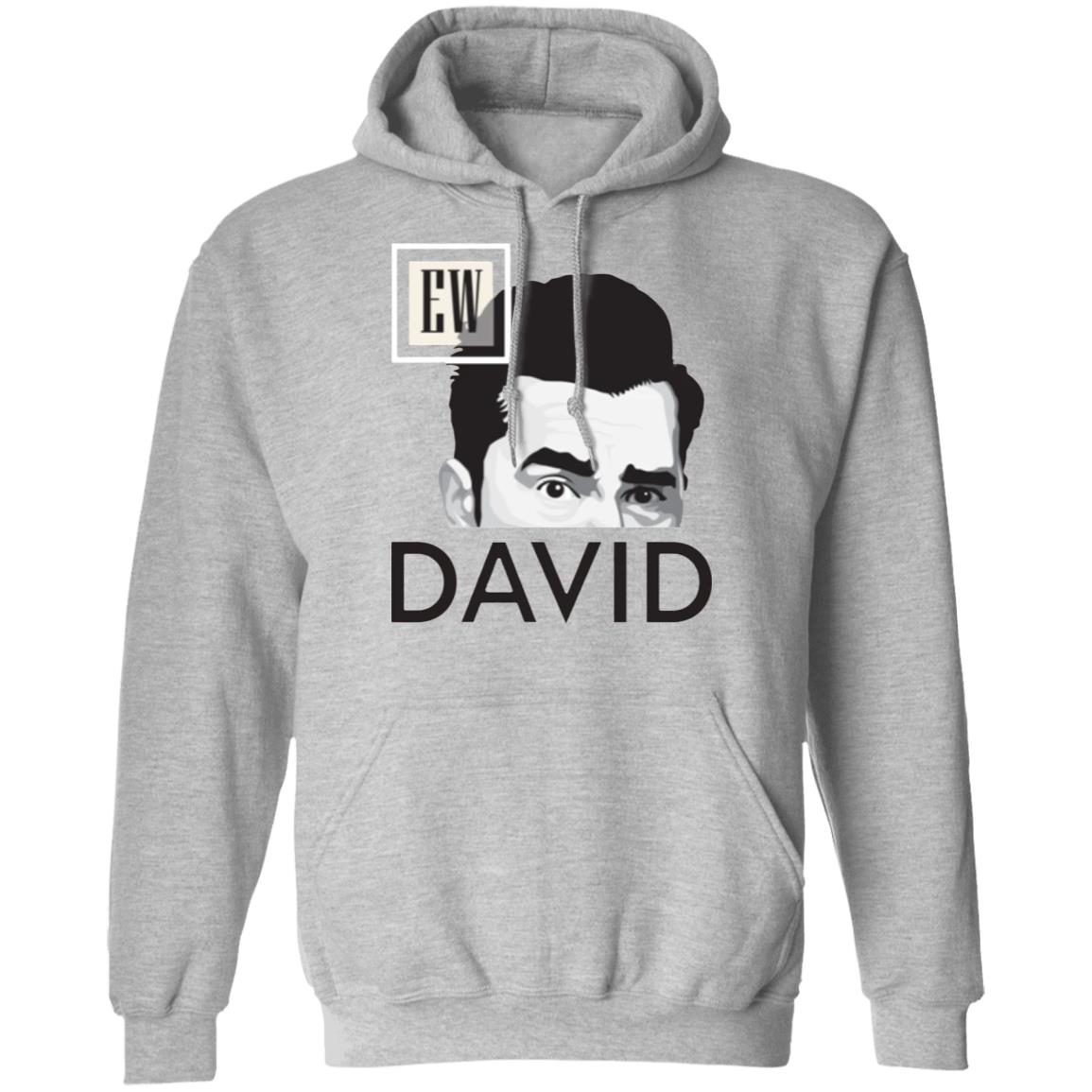 Ew David T Shirt White Cothing Plus Size - Teechipus