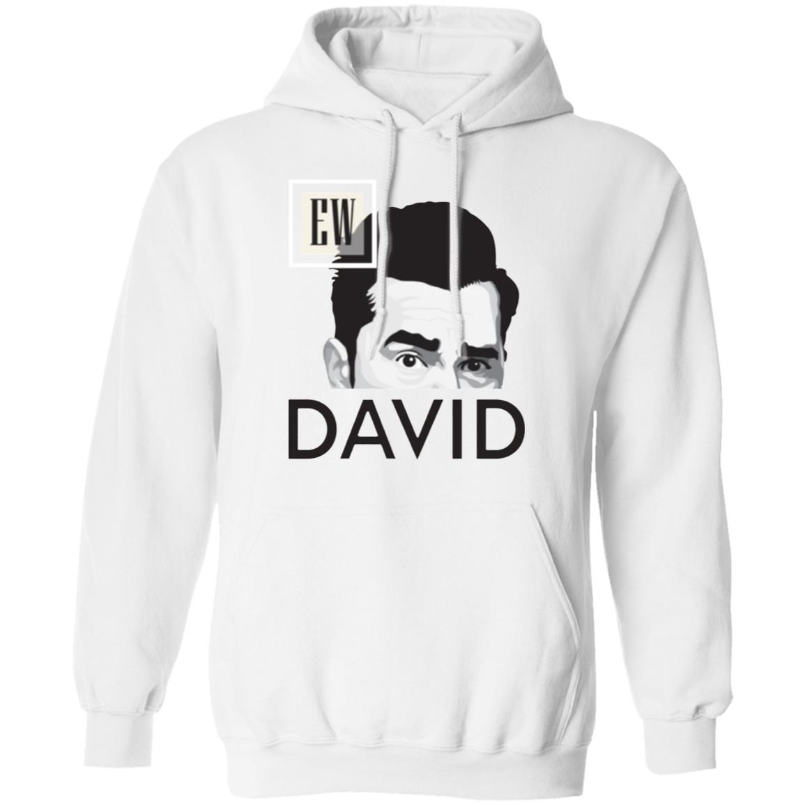 Ew David T Shirt White Cothing Plus Size - Teechipus