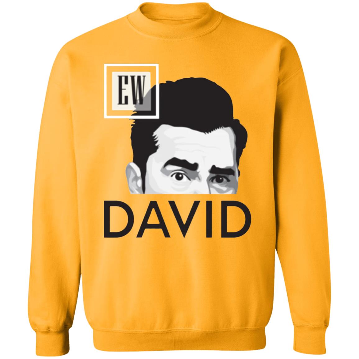 Ew David T Shirt White Cothing Plus Size - Teechipus