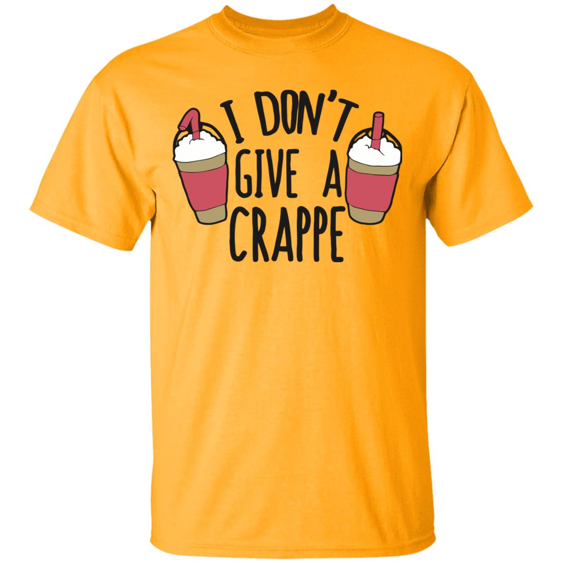 I don't give a Crap t shirt White Plus Size - Teechipus