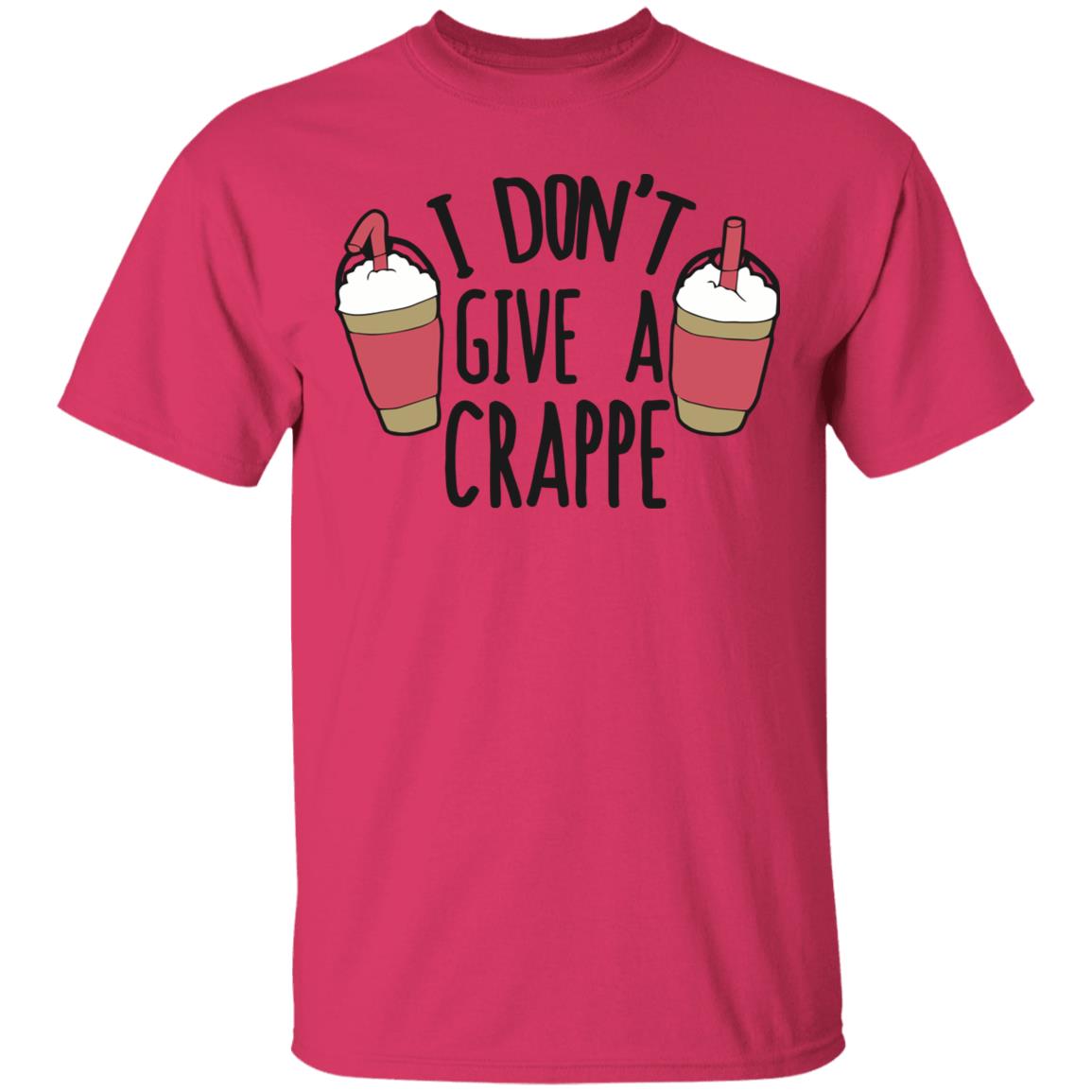 I don't give a Crap t shirt White Plus Size - Teechipus