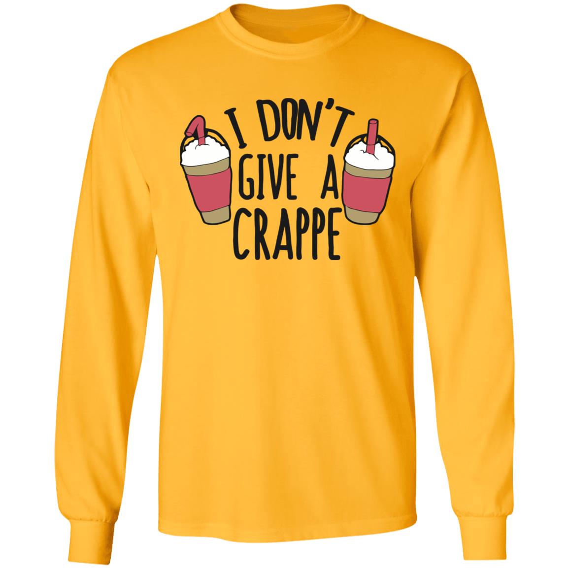 I don't give a Crap t shirt White Plus Size - Teechipus