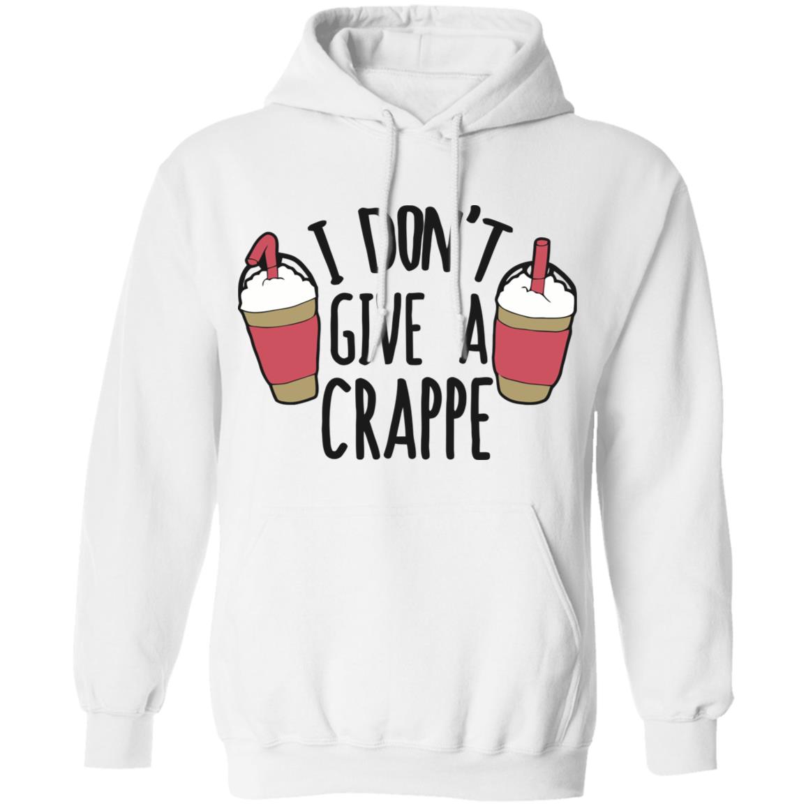 I don't give a Crap t shirt White Plus Size - Teechipus