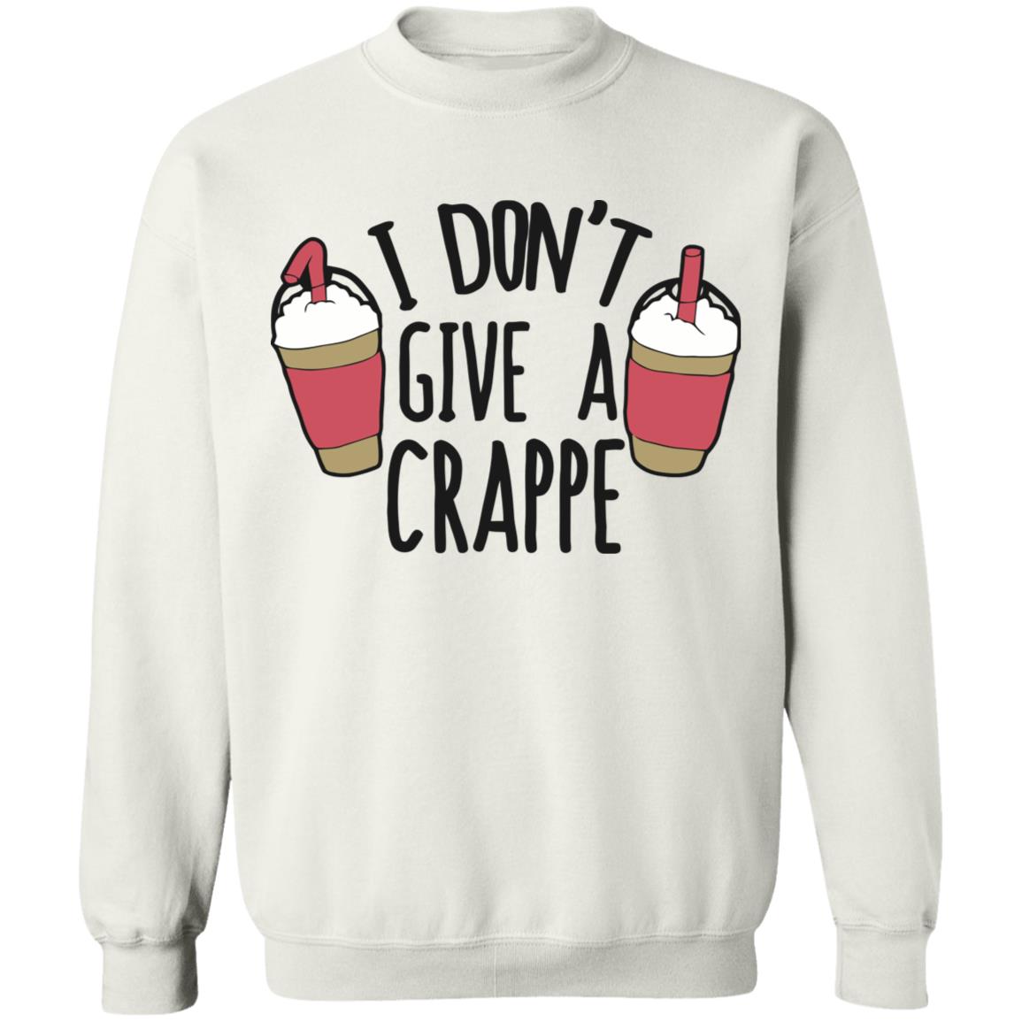 I don't give a Crap t shirt White Plus Size - Teechipus