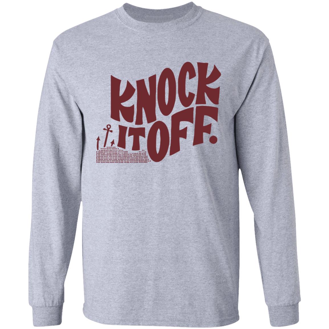 Knock it off t shirt - Teechipus