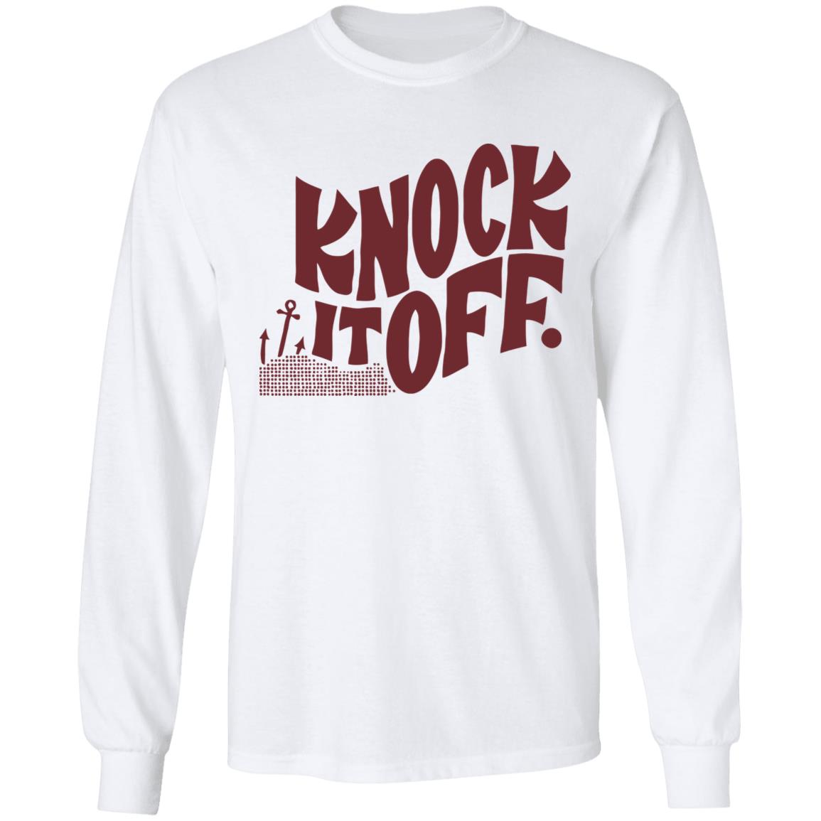 Knock it off t shirt - Teechipus