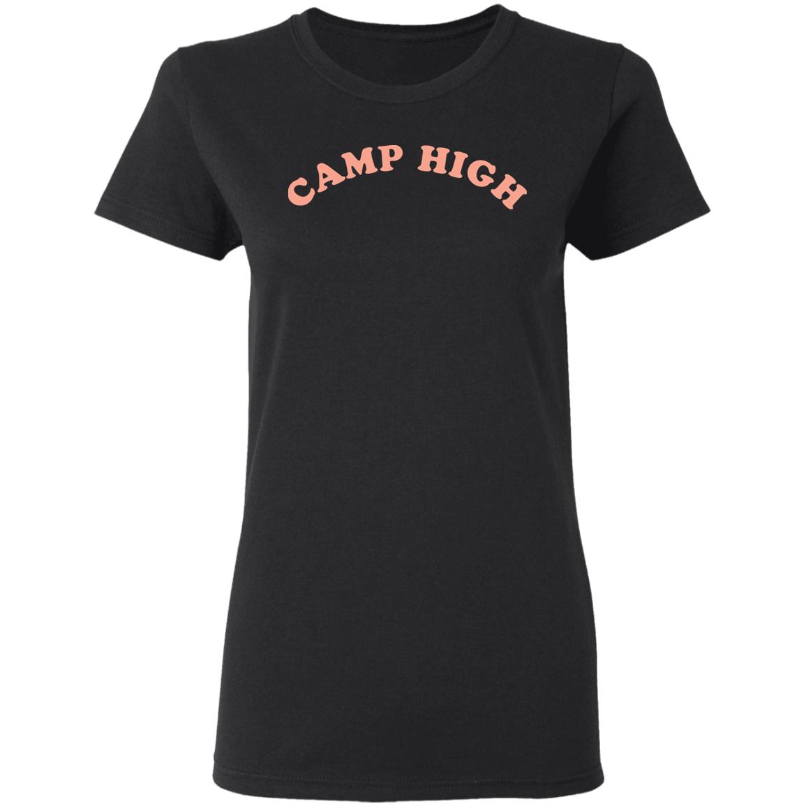 John Mayer Camp High Crewneck Sweatshirt Black T Shirt - Teechipus