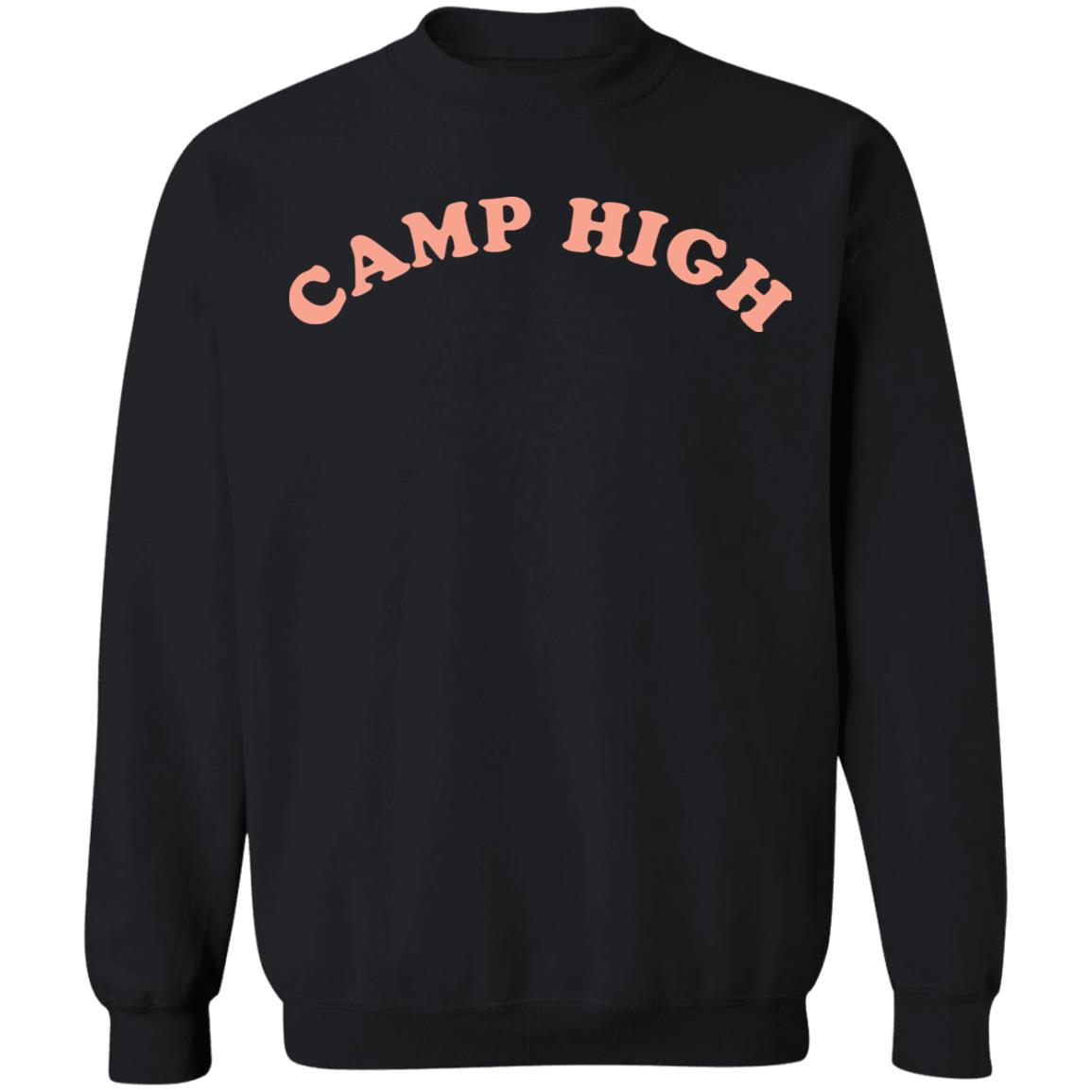John Mayer Camp High Crewneck Sweatshirt Black T Shirt - Teechipus
