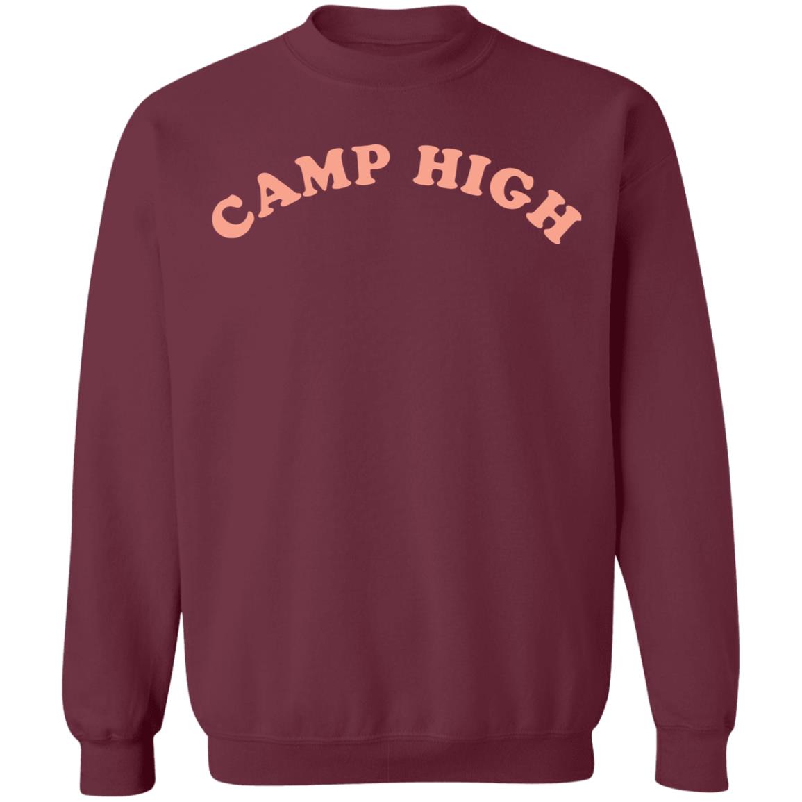 John Mayer Camp High Crewneck Sweatshirt Black T Shirt - Teechipus