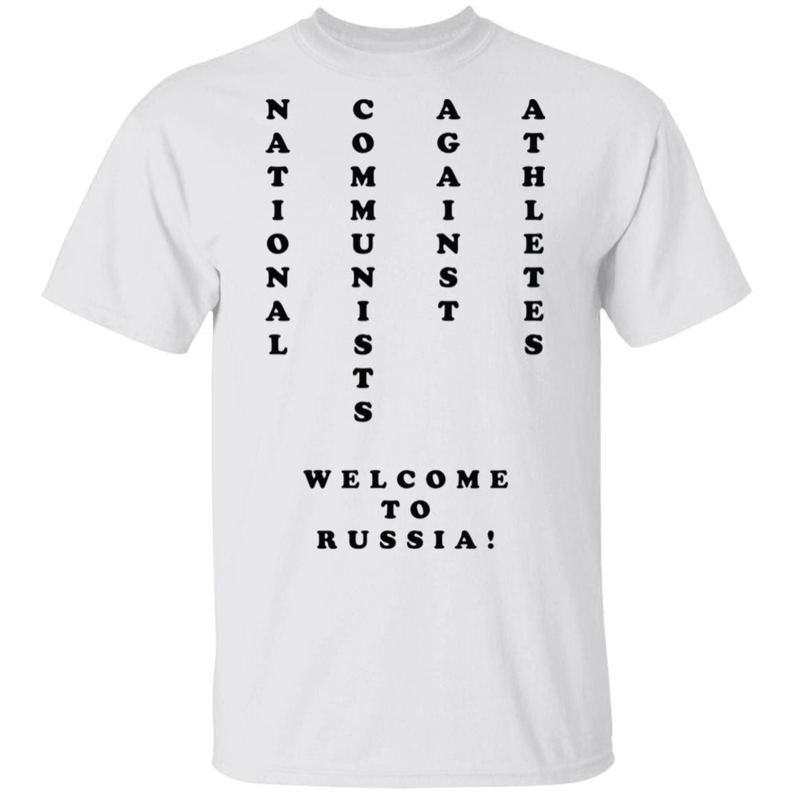 Brian Bosworth Welcome To Russia T Shirt Hoodie Sweatshirt Cothing Plus Size - Teechipus