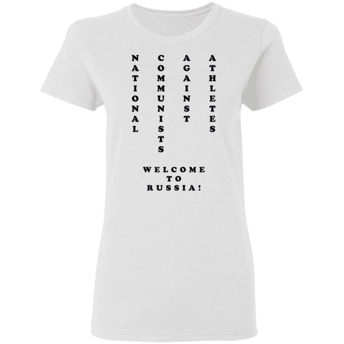 Brian Bosworth Welcome To Russia T Shirt Hoodie Sweatshirt Cothing Plus Size - Teechipus