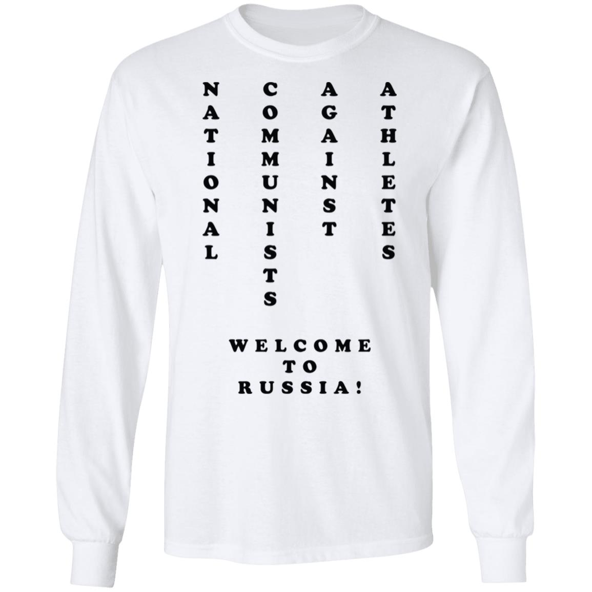 Brian Bosworth Welcome To Russia T Shirt Hoodie Sweatshirt Cothing Plus Size - Teechipus