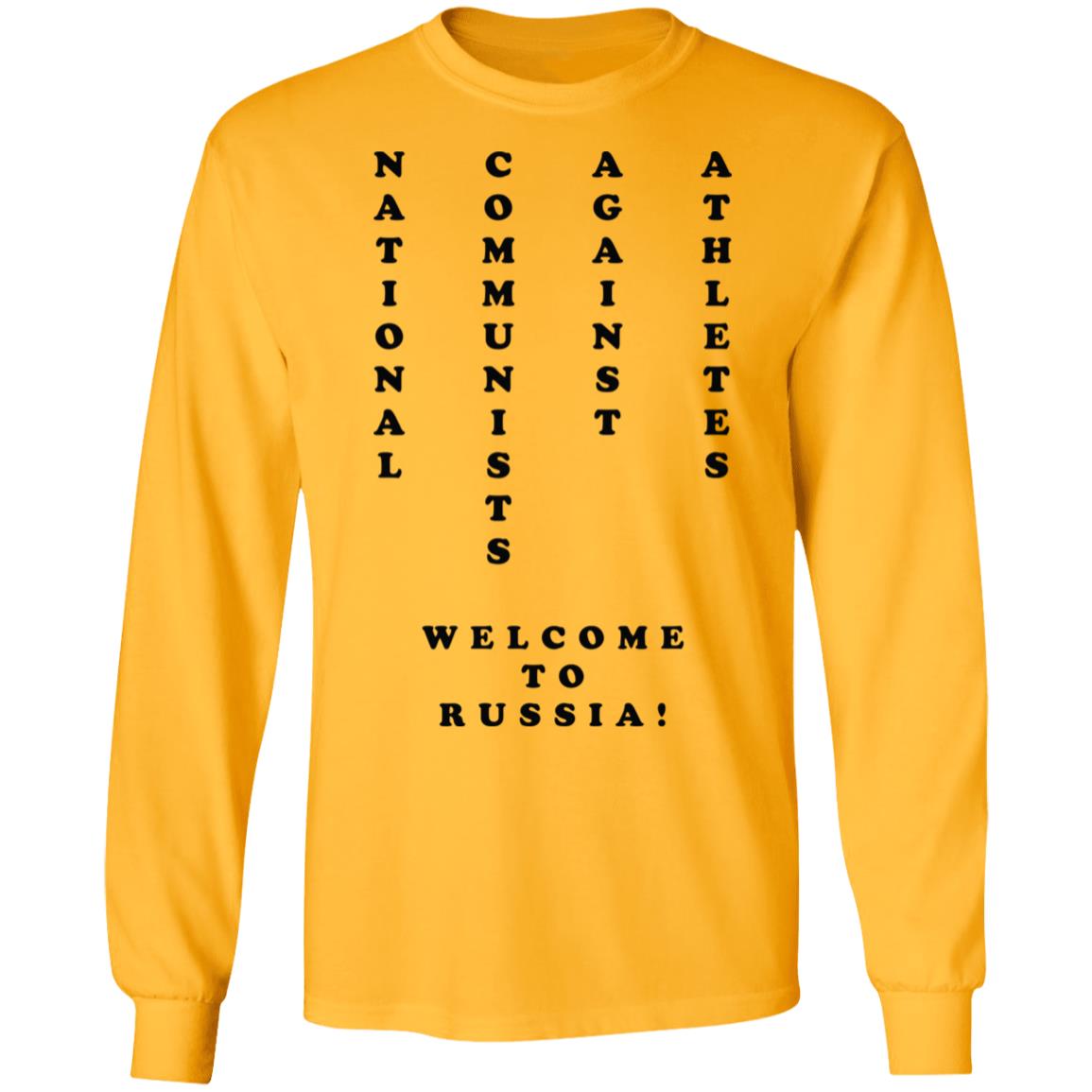 Brian Bosworth Welcome To Russia T Shirt Hoodie Sweatshirt Cothing Plus Size - Teechipus