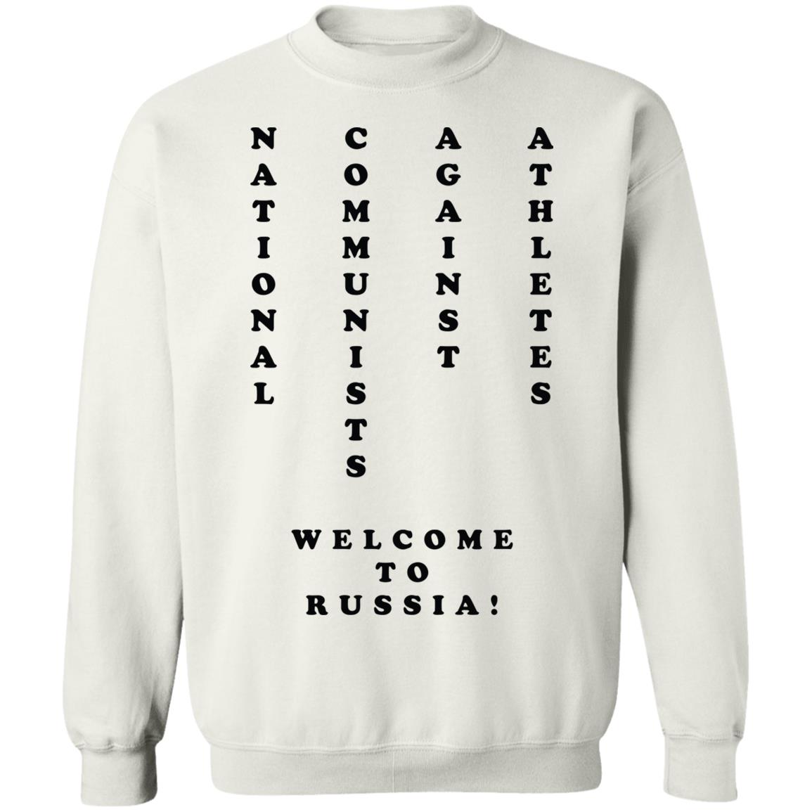 Brian Bosworth Welcome To Russia T Shirt Hoodie Sweatshirt Cothing Plus Size - Teechipus