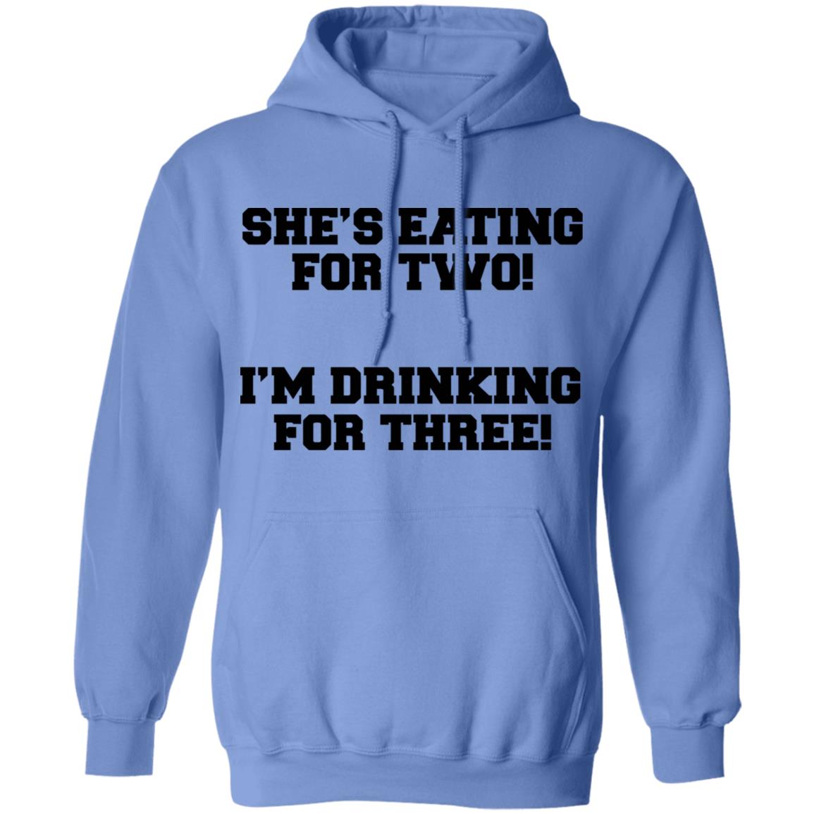 She's Eating For Two I'm Drinking For Three T Shirt - Teechipus