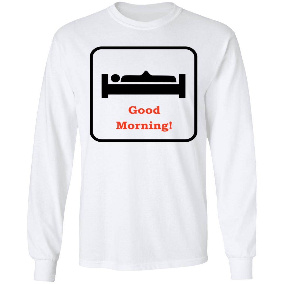 Good Morning Wood Funny Adult Humor White T Shirt - Teechipus