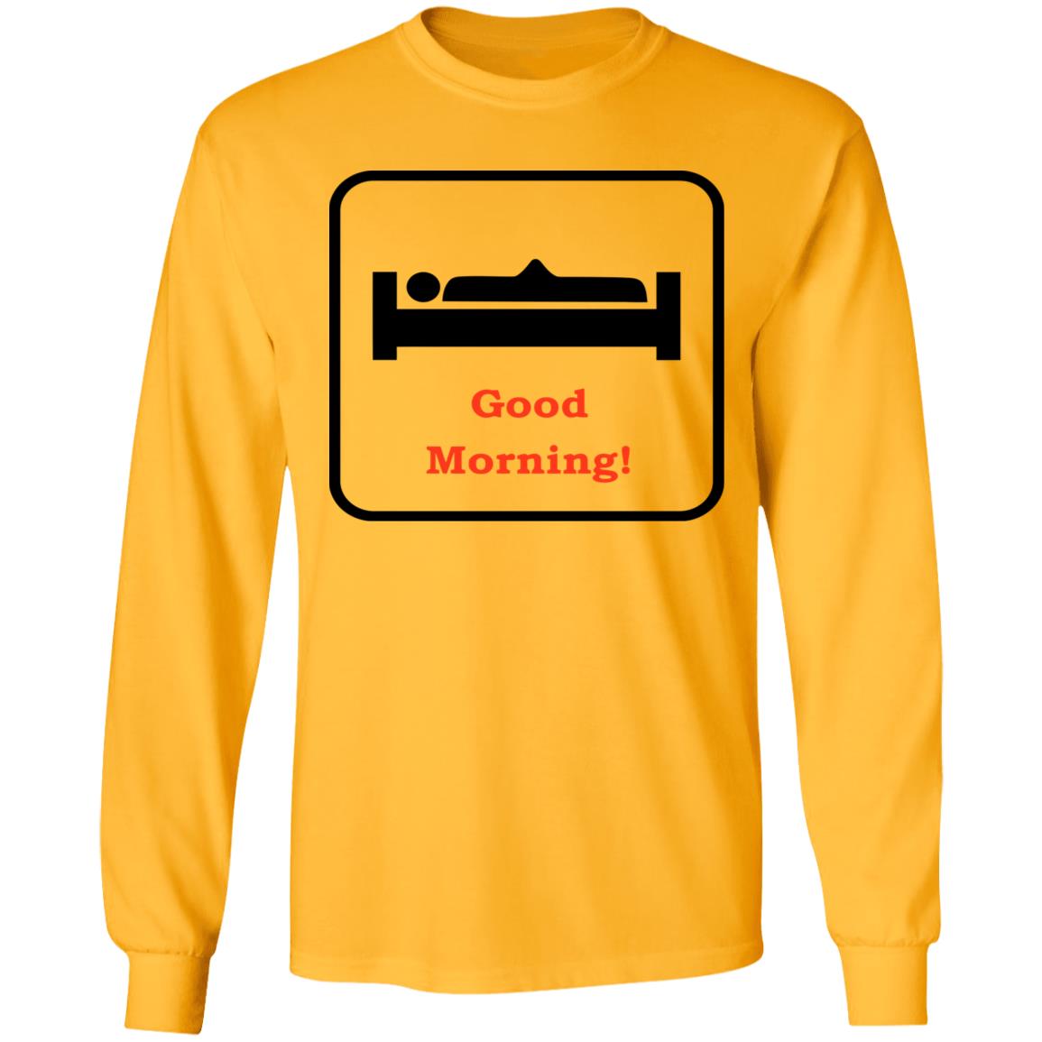 Good Morning Wood Funny Adult Humor White T Shirt - Teechipus
