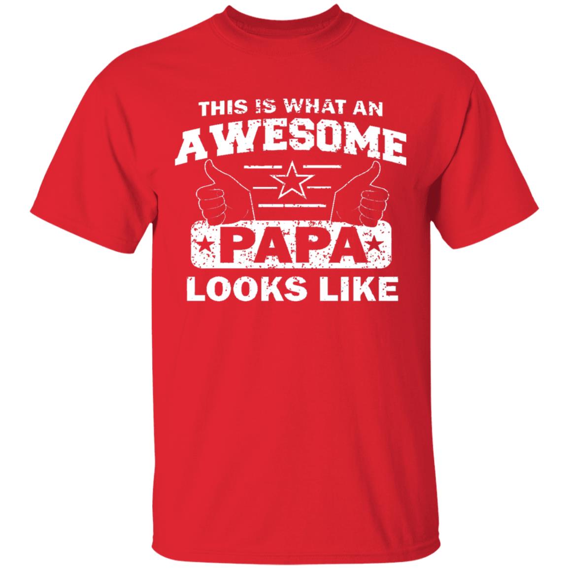 This Is What An Awesome Papa Looks Like Hoodie T Shirt - Teechipus