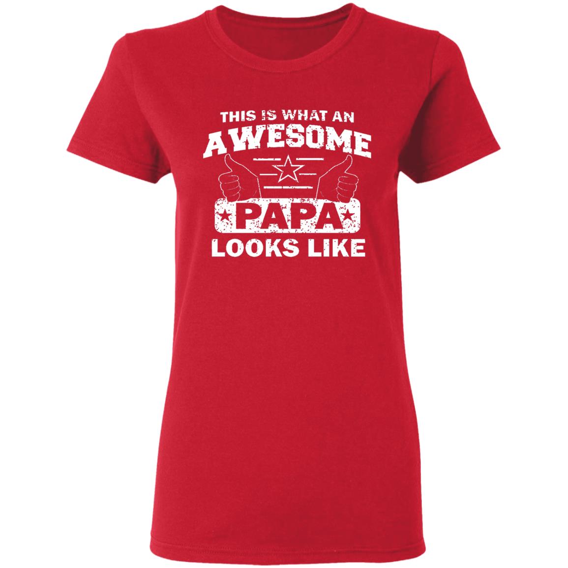 This Is What An Awesome Papa Looks Like Hoodie T Shirt - Teechipus