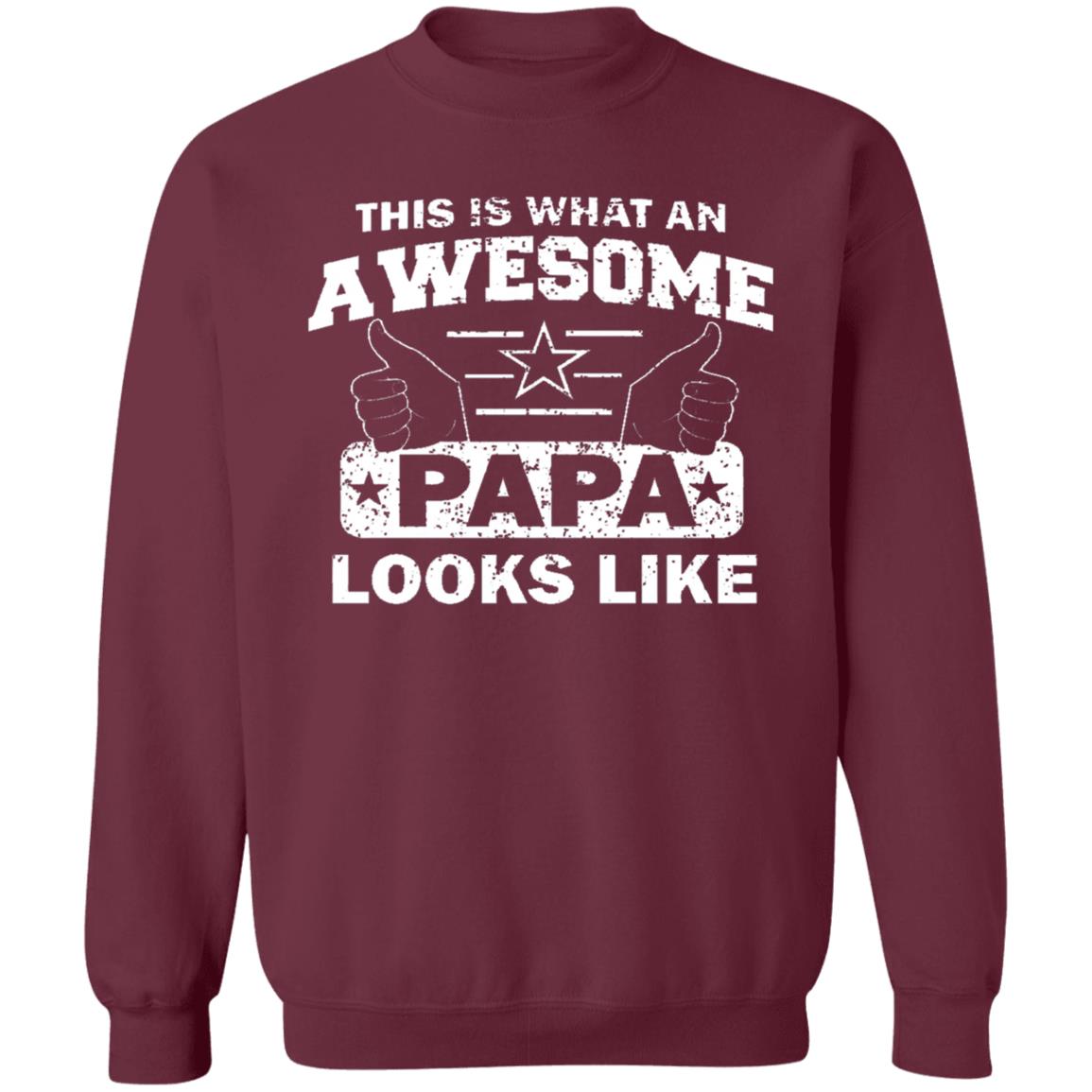 This Is What An Awesome Papa Looks Like Hoodie T Shirt - Teechipus