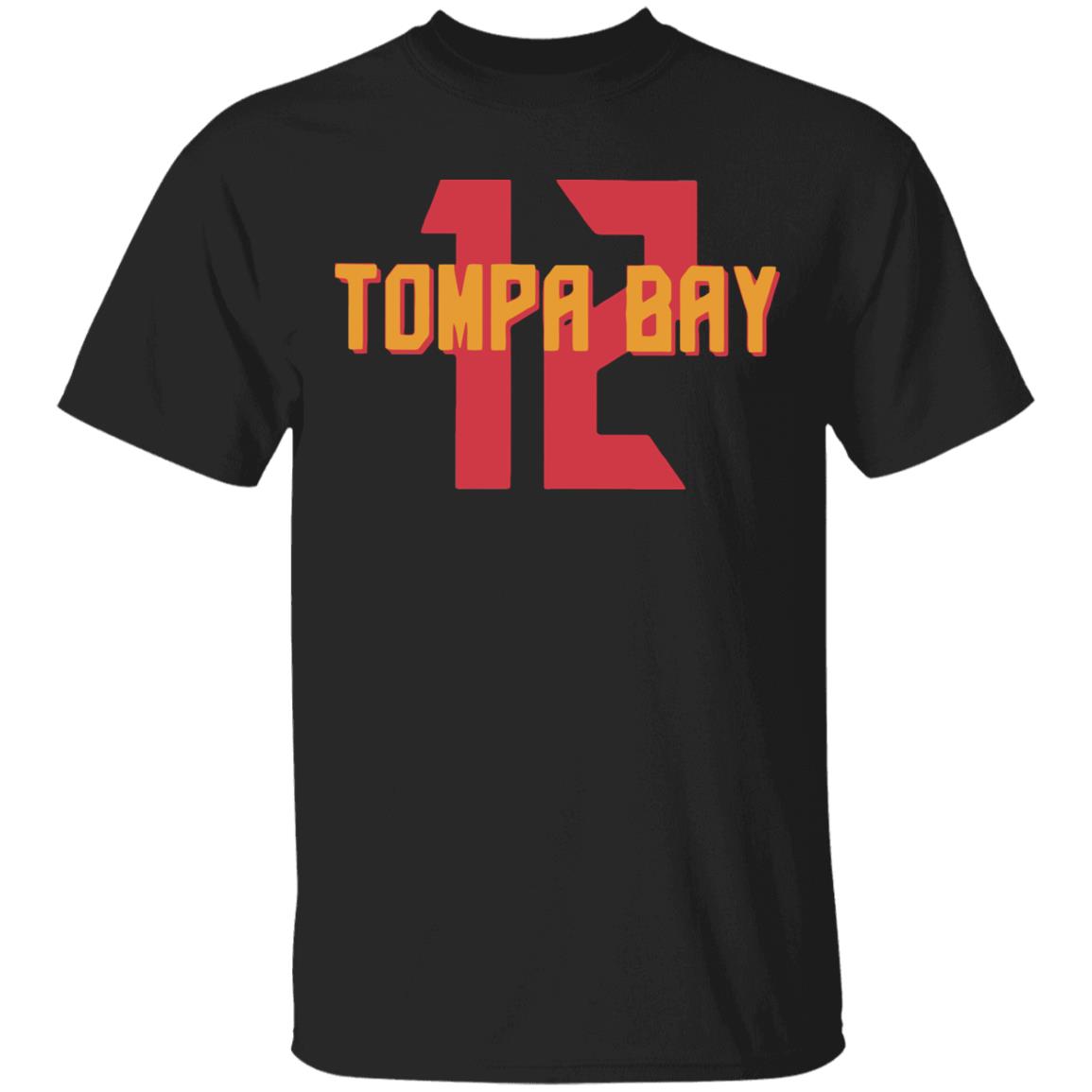 Tompa Bay Shirt Black Cothing Plus Size - Teechipus