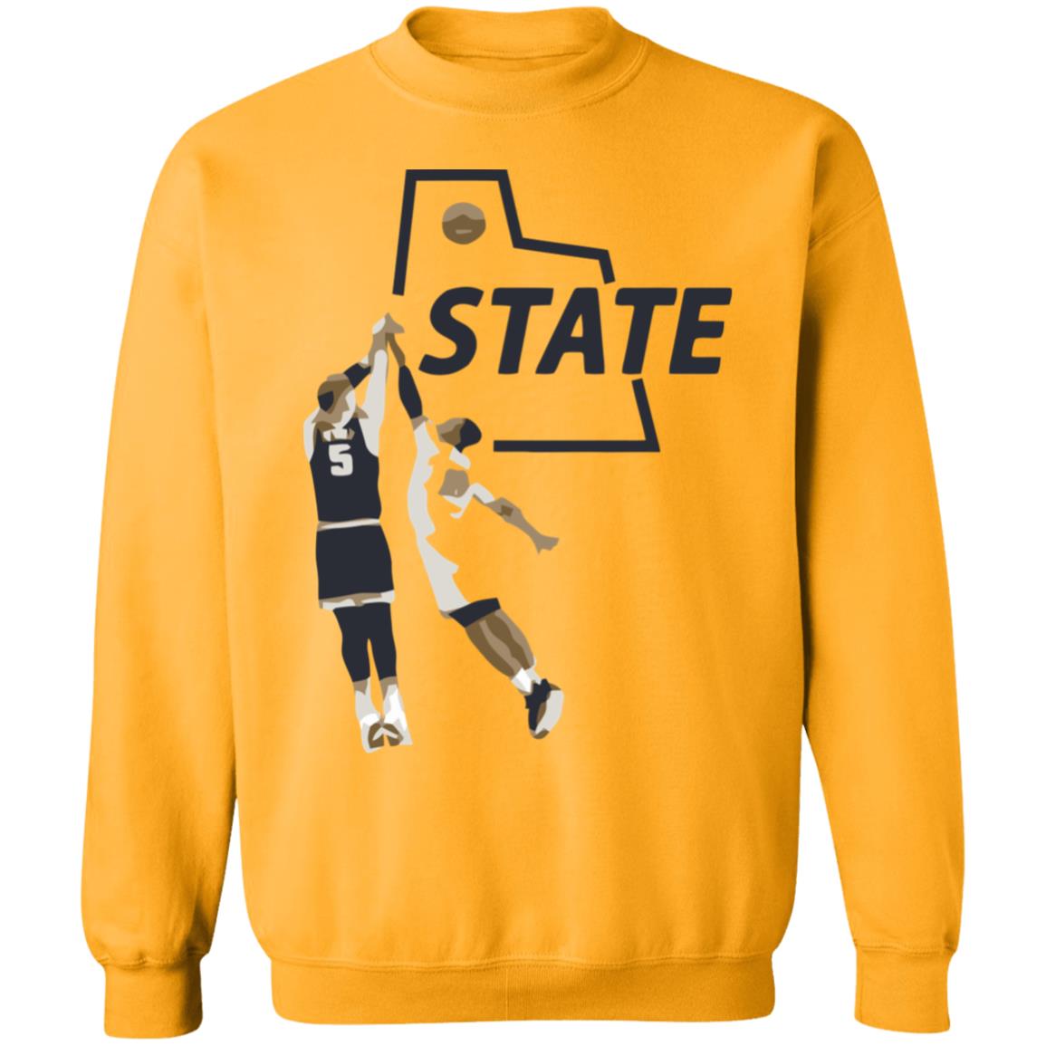 U State Sam Baseball White Hoodie - Teechipus