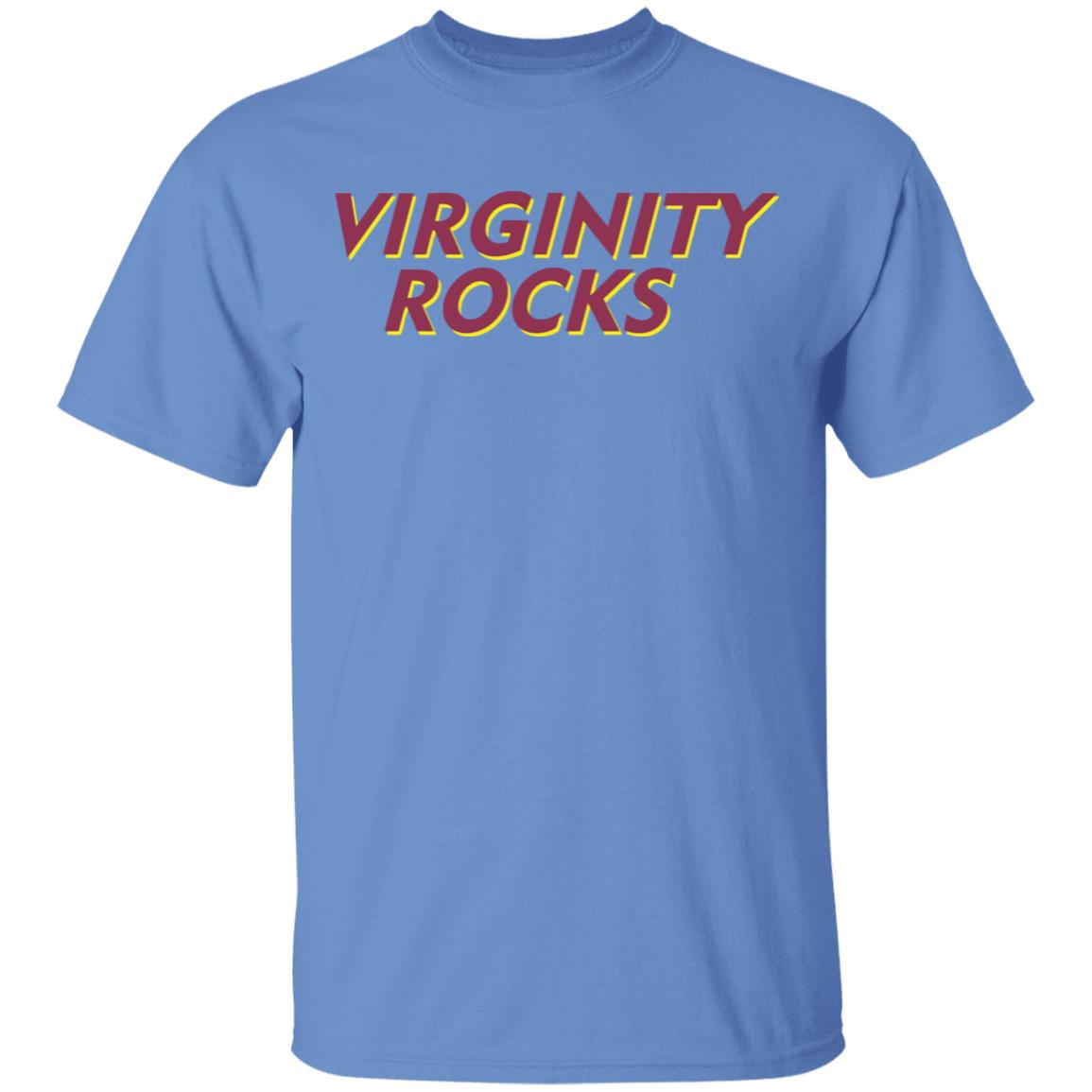 Virginity Rocks White Hoodie - Teechipus