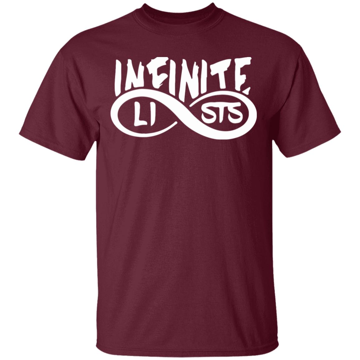 Infinite Lists Hoodie - Infinite lists Style Hooded Sweatshirt - Inspired by Infinite Lists Merch - Teechipus