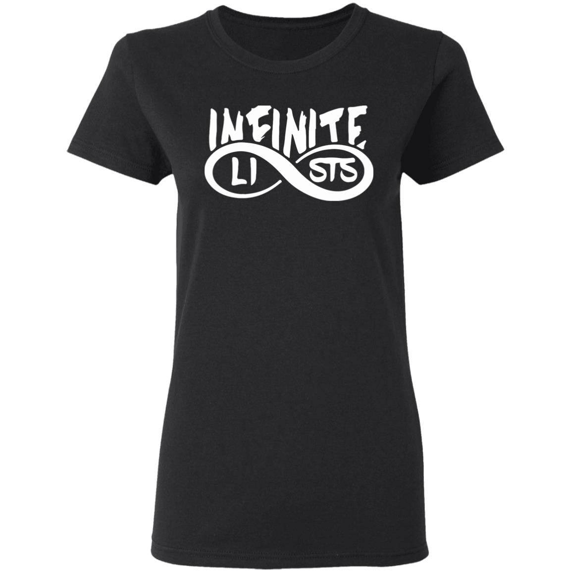 Infinite Lists Hoodie - Infinite lists Style Hooded Sweatshirt - Inspired by Infinite Lists Merch - Teechipus