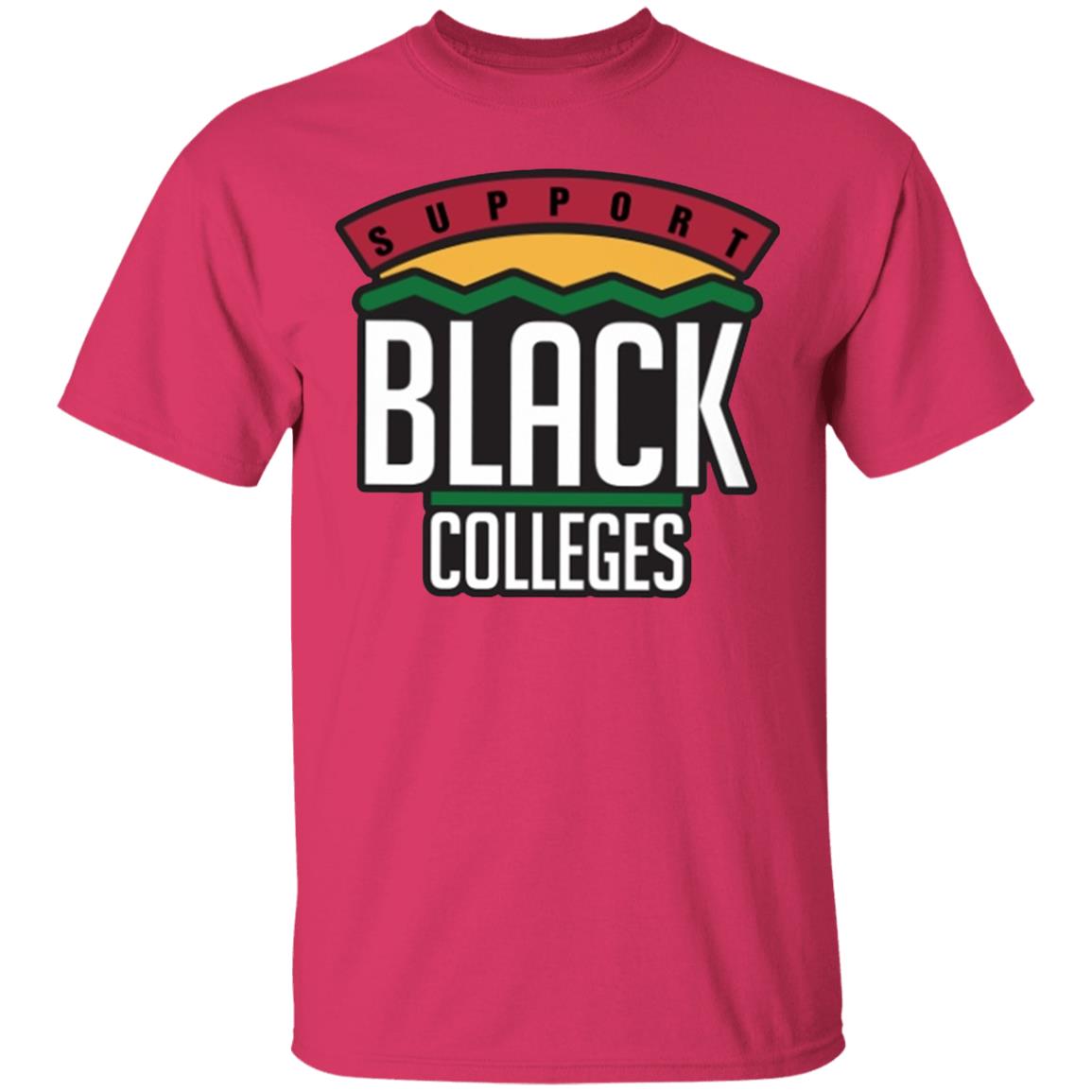Black Colleges Hoodie WhiteT Shirt - Teechipus