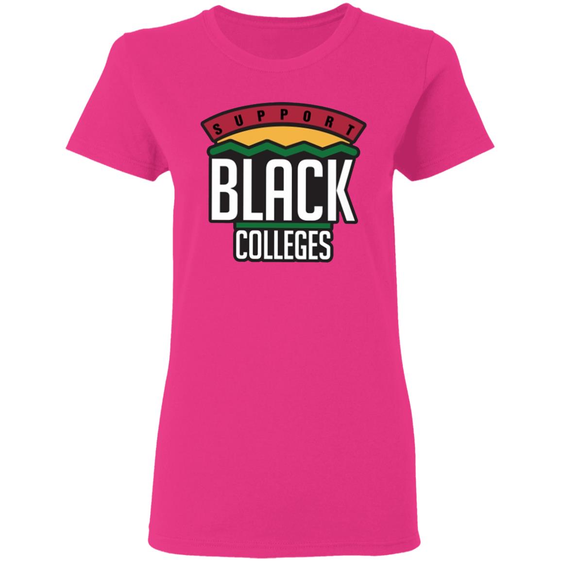 Black Colleges Hoodie WhiteT Shirt - Teechipus