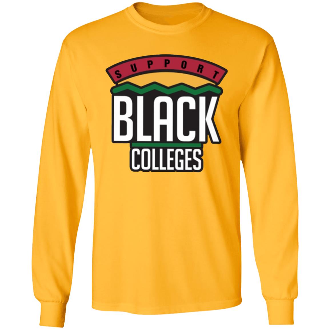 Black Colleges Hoodie WhiteT Shirt - Teechipus