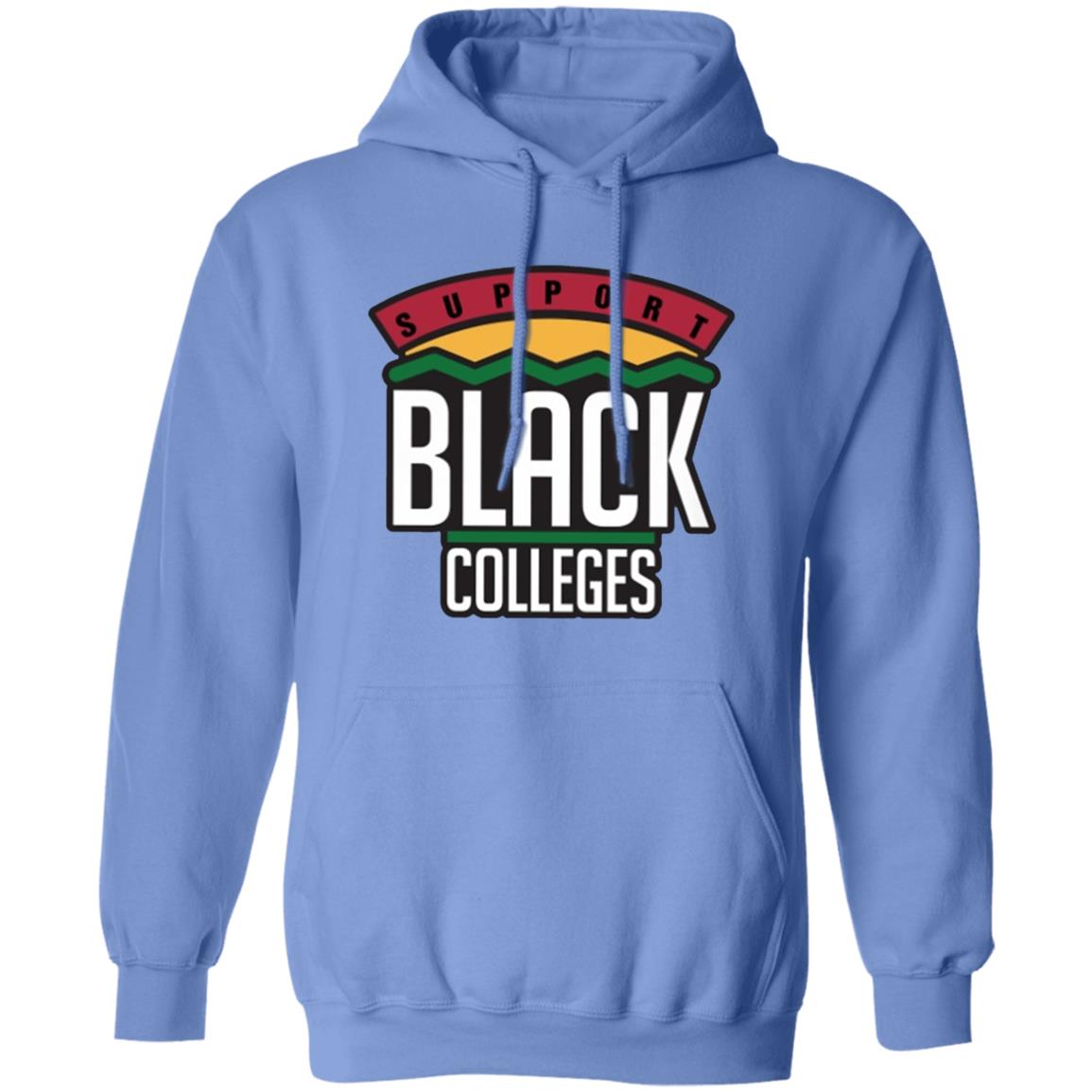 Black Colleges Hoodie WhiteT Shirt - Teechipus