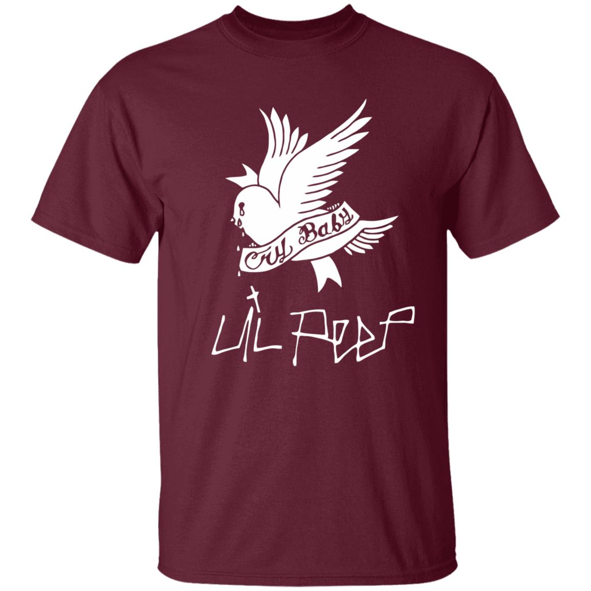 Lil Peep Merch Cry Baby Black Hoodie T Shirt - Teechipus