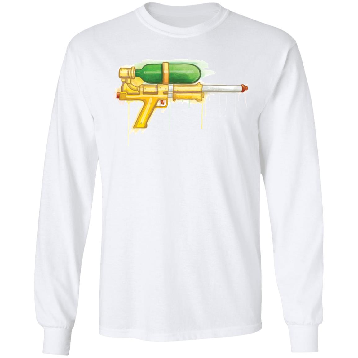 Ode to The Super Soaker T Shirt White Hoodie - Teechipus