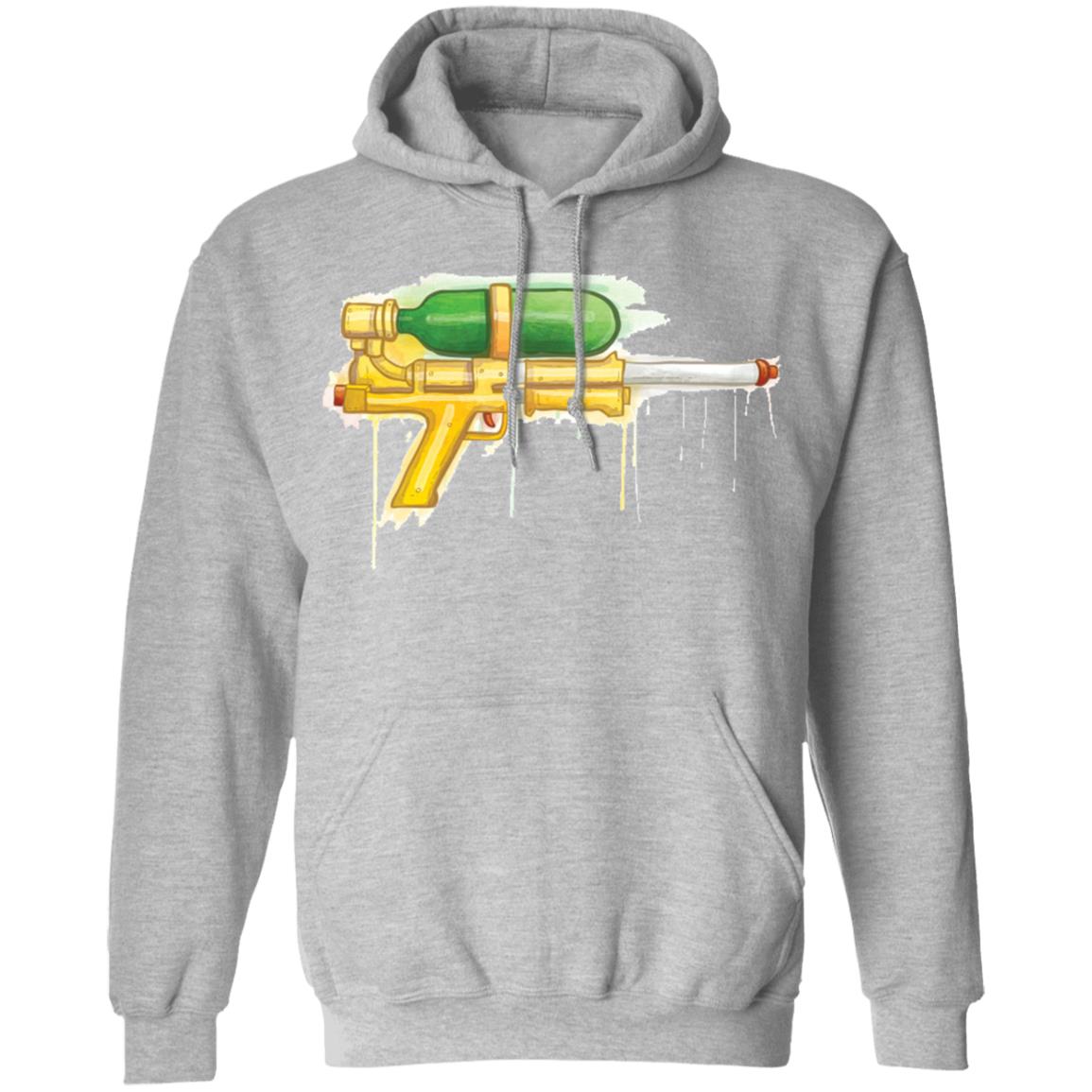Ode to The Super Soaker T Shirt White Hoodie - Teechipus