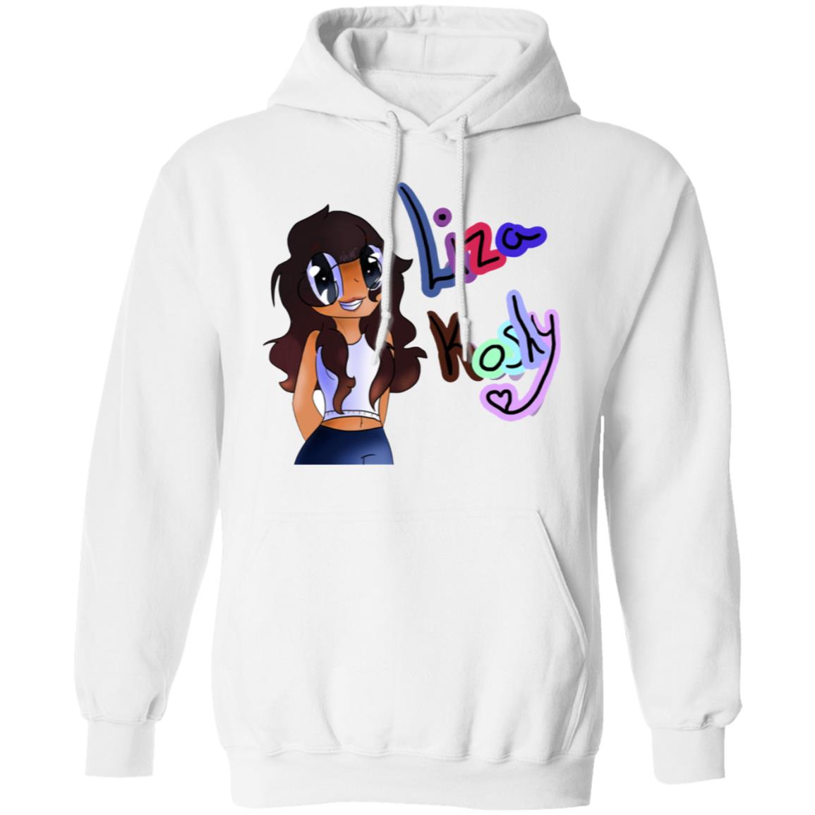 liza koshy T Shirt White Hoodie Sweatshirt - Teechipus