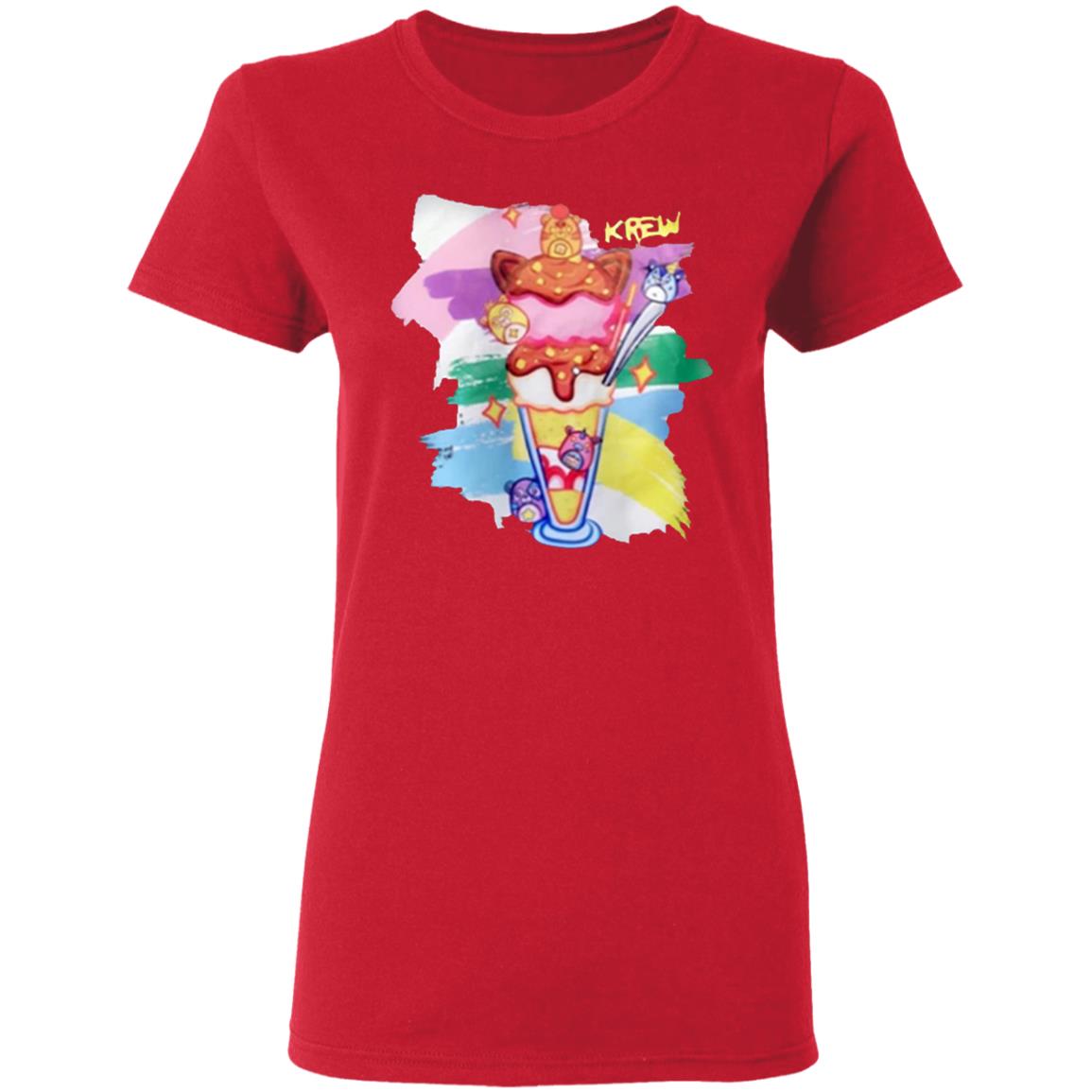 Itsfunneh Merch Krew Ice Cream 2020 T-Shirt - Teechipus